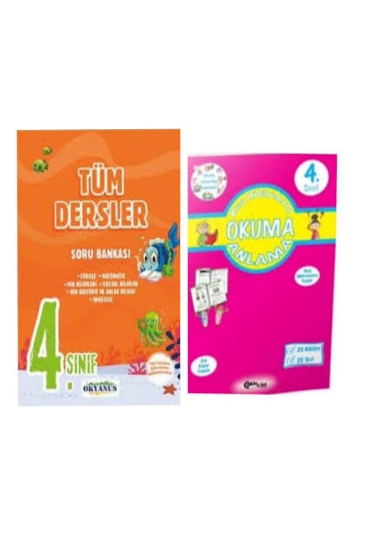 Okyanus Yayınları 4. Sınıf Classmate Tüm Dersler Soru Bankası Ve Okuma Anlama