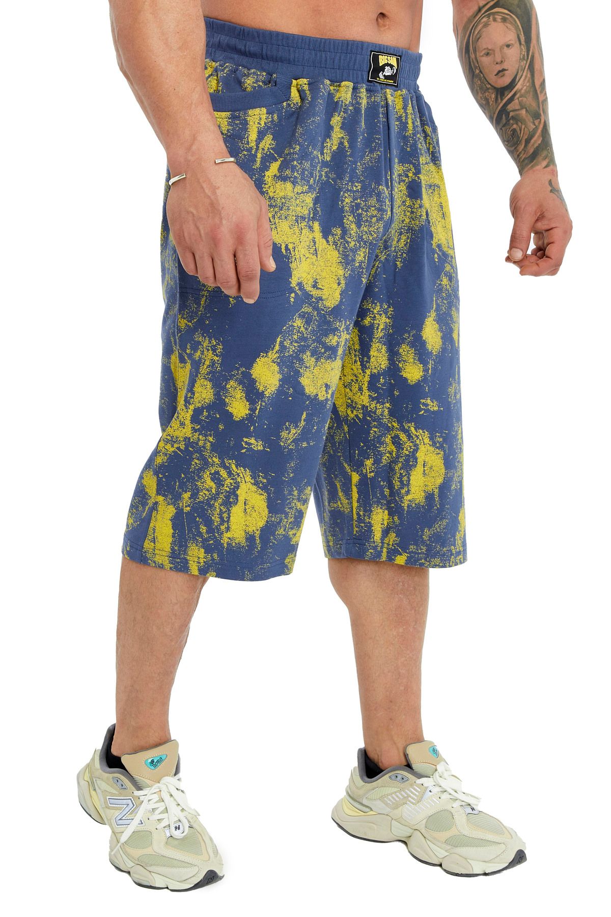 Big Sam-Men's Capri Loose Fit Relaxed Fit Big Sam 1618 6