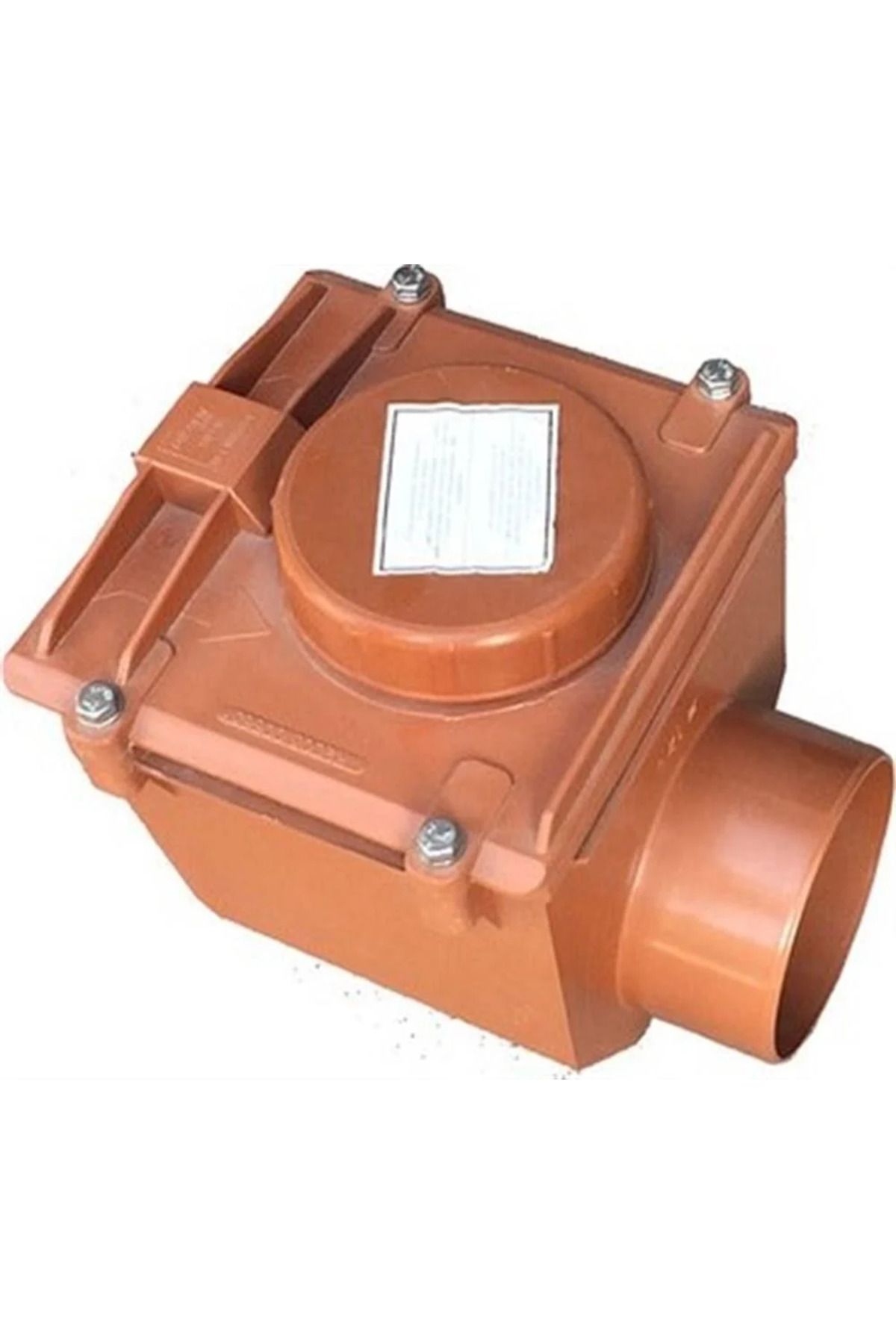 Asil pis su atık su kapaklı çekvalf 125 mm