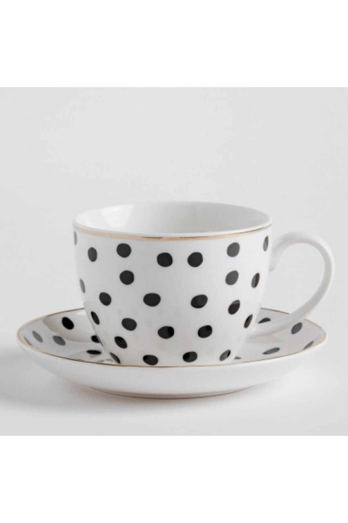 HomeVibes-DOTTERA cup and saucer big 430 ml 2