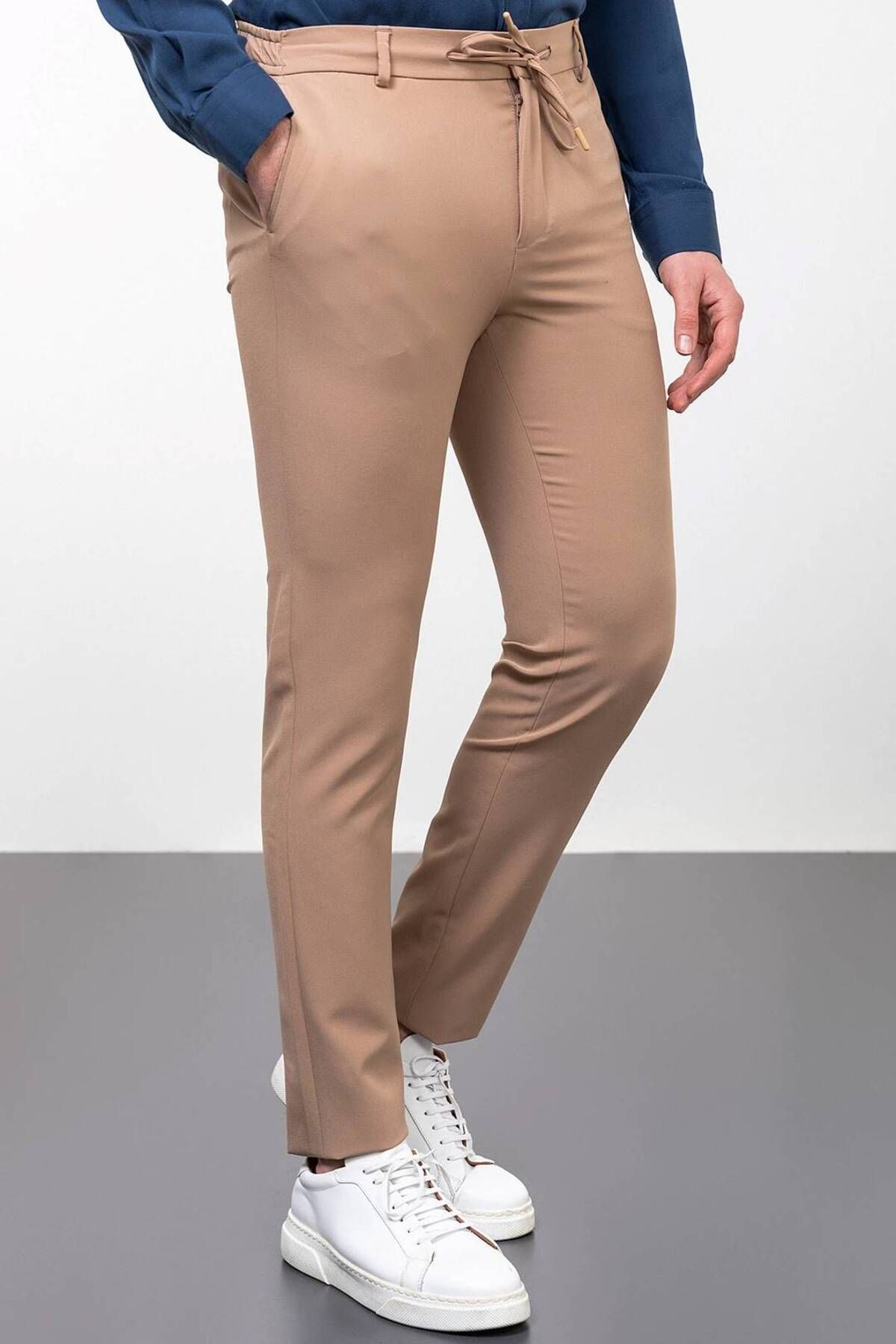 SERKAN SEVİNÇ SLİM FİT LİKRALI JOGGER PANTOLON