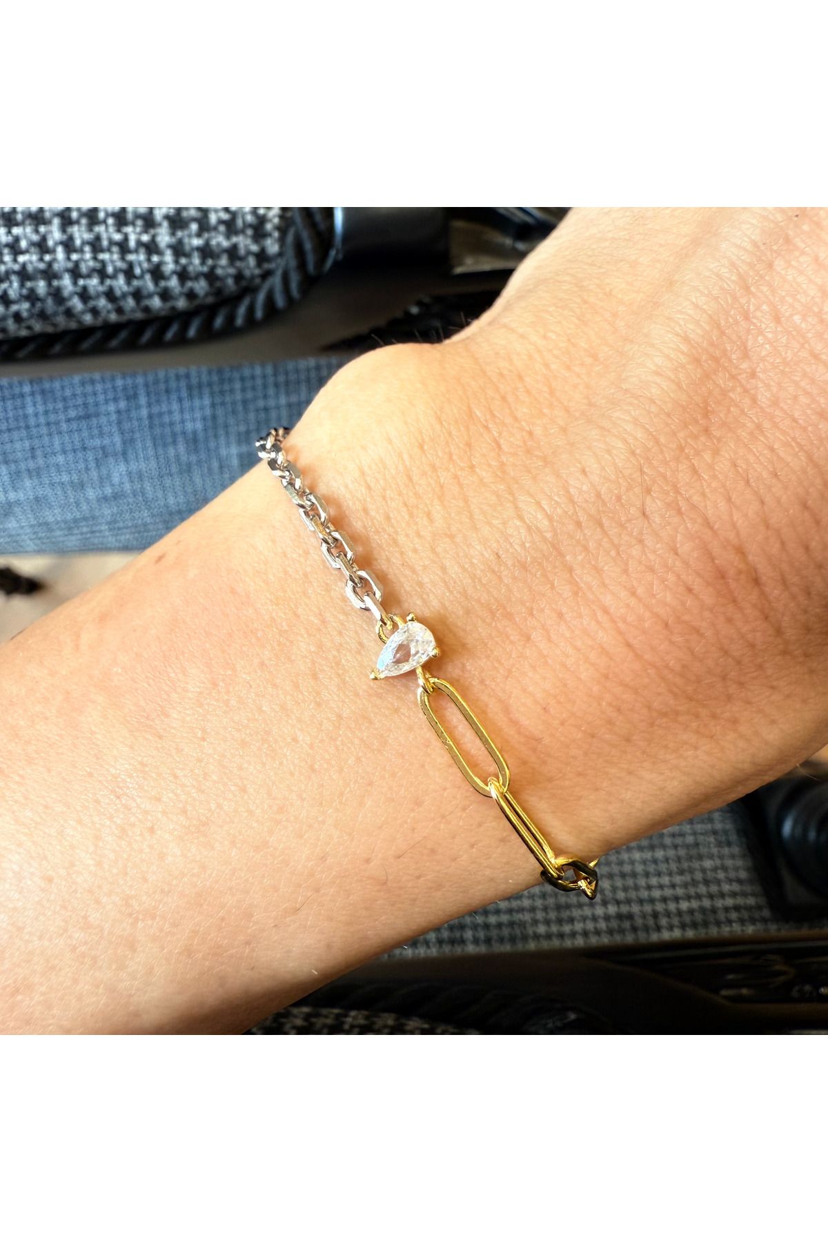 Saras Jewels Duo Zincir Bileklik 2