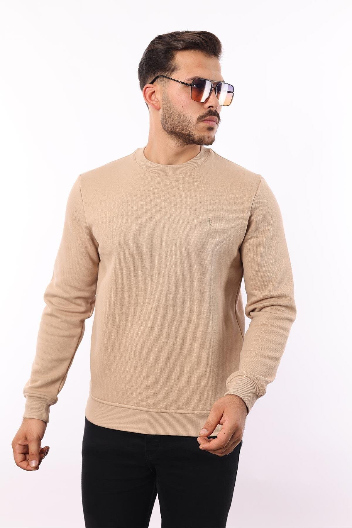 rugatchi Şardonlu Pike Sweatshirt