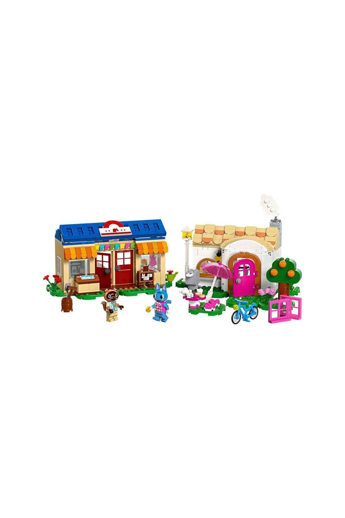 Aymir Ticaret 77050 Lego Animal Crossing Nooks Cranny ve Rosienin Evi 535 parça +7 yaş