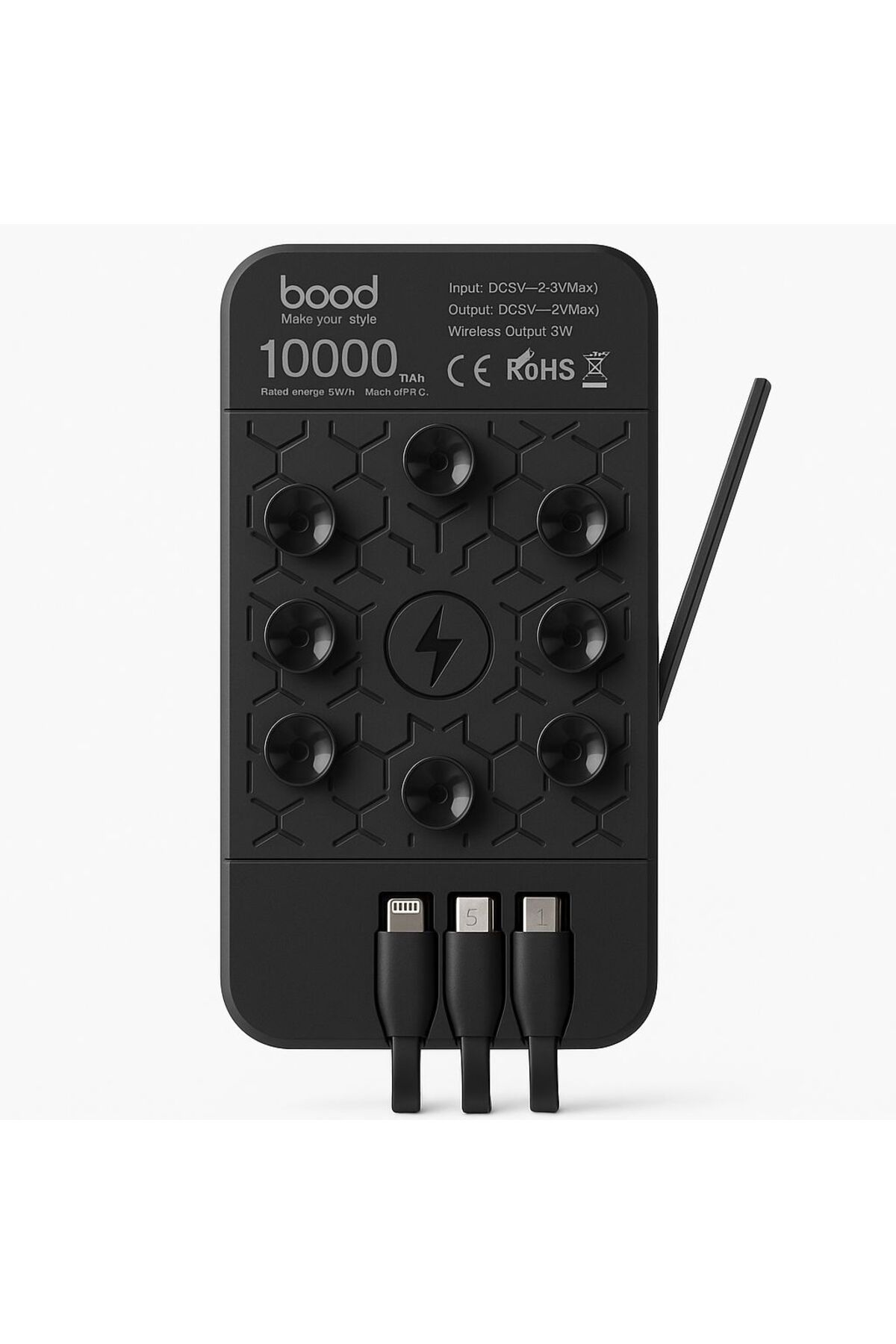 Gift Ajans 10.000 mAh Wireless Standlı Taşınabilir Powerbank