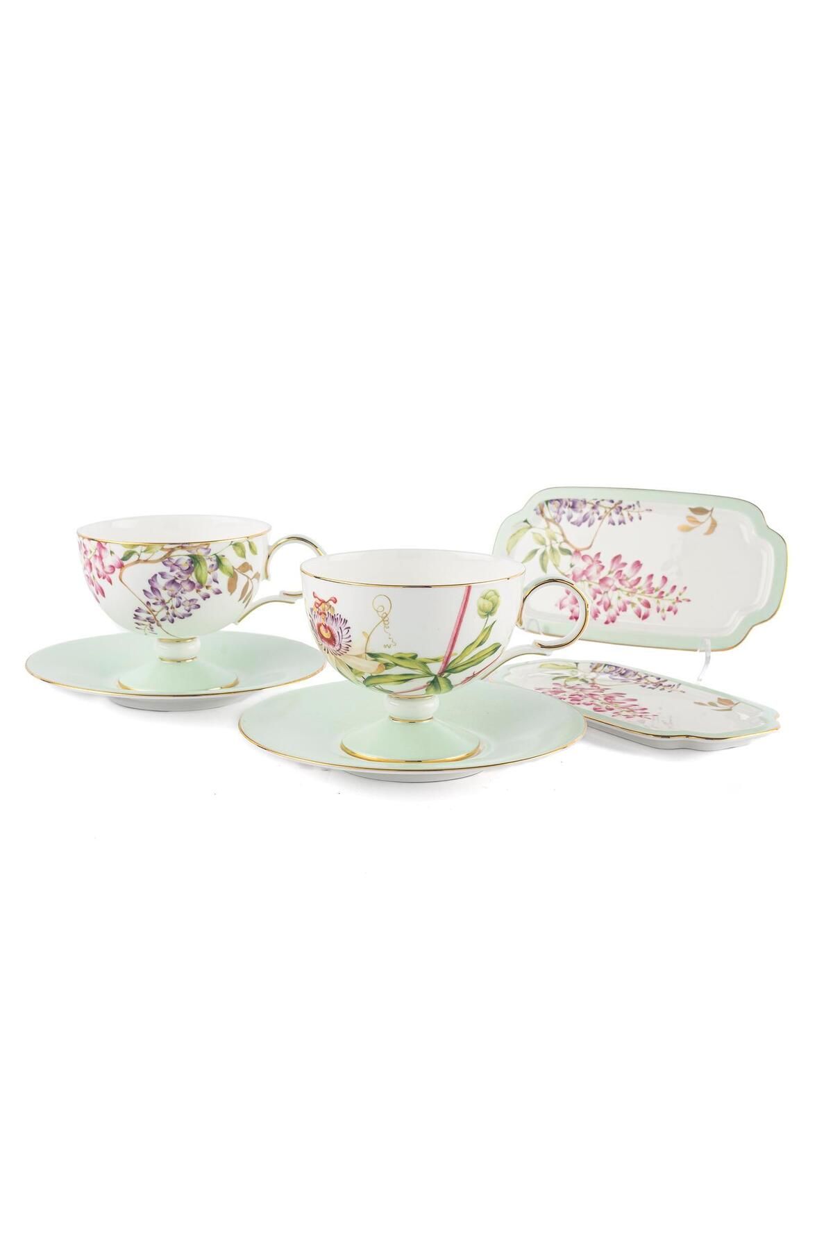Mikasa Moor Happily 6 Parça 2li Çay Fincanı Seti 220cc