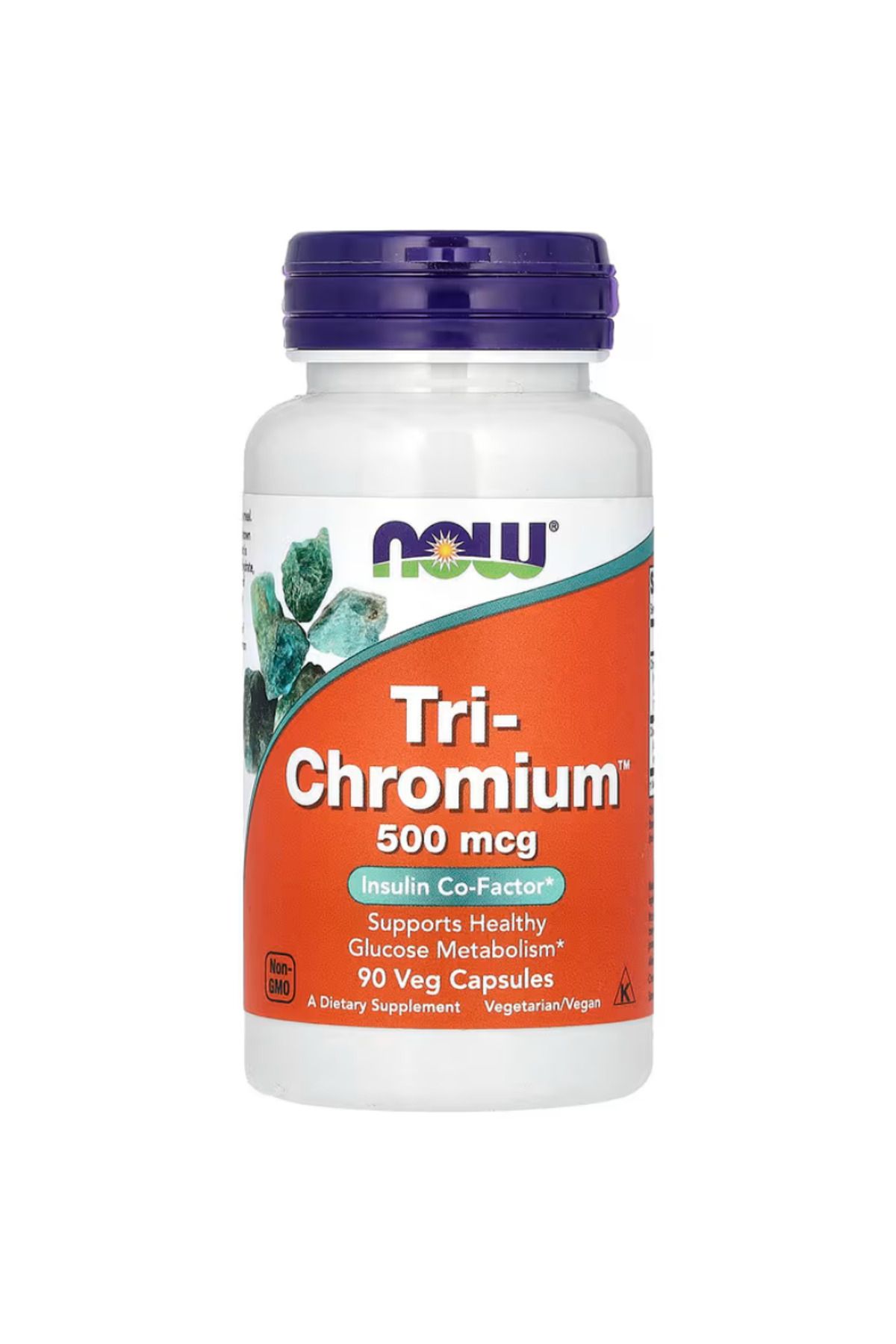 Now Foods , Tri-Chromium, 500 mcg, 90 Veg Capsules