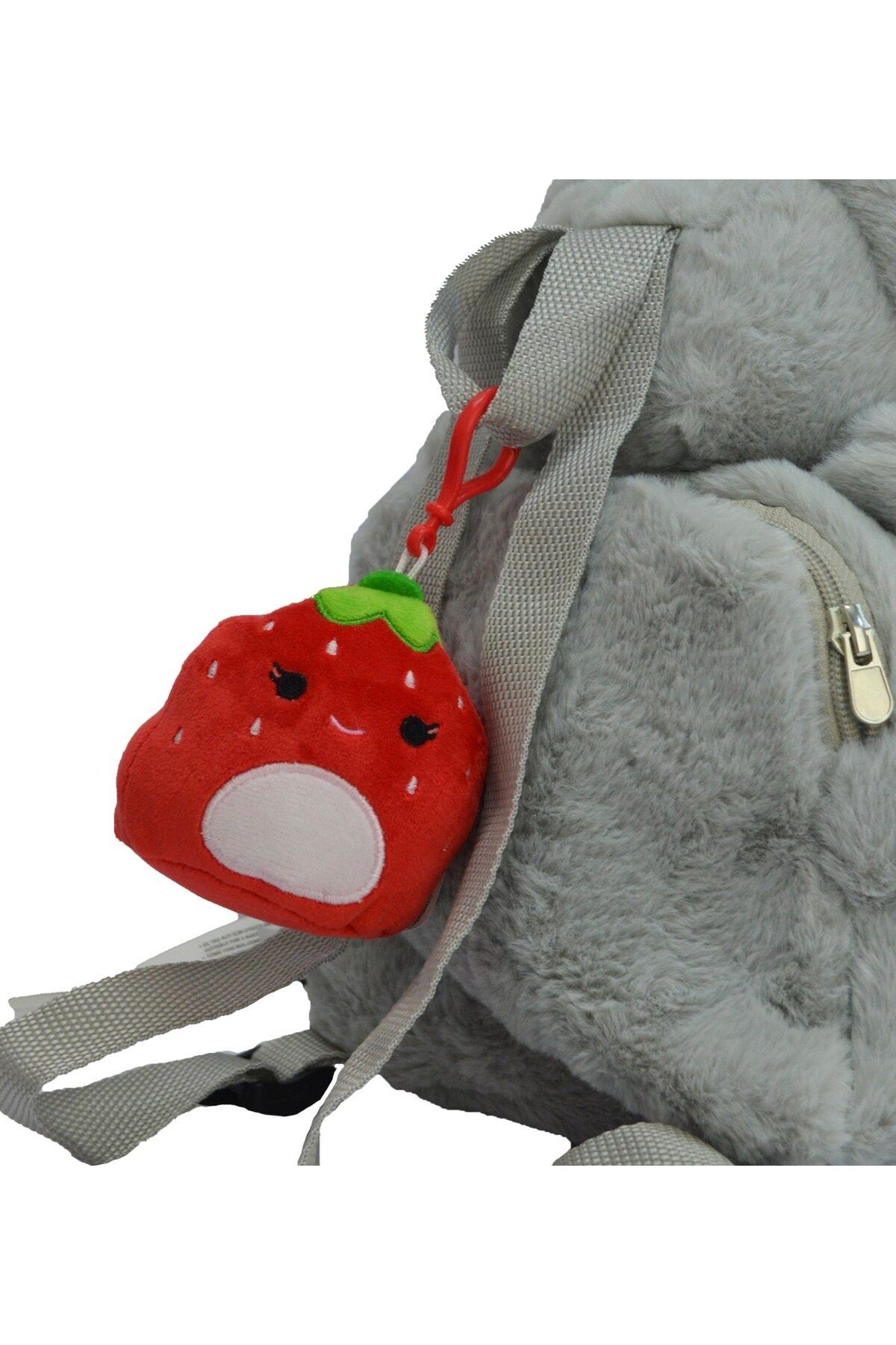 Halley Oyuncak Peluş Çilek Çanta Charm Anahtarlık 10 Cm 62920