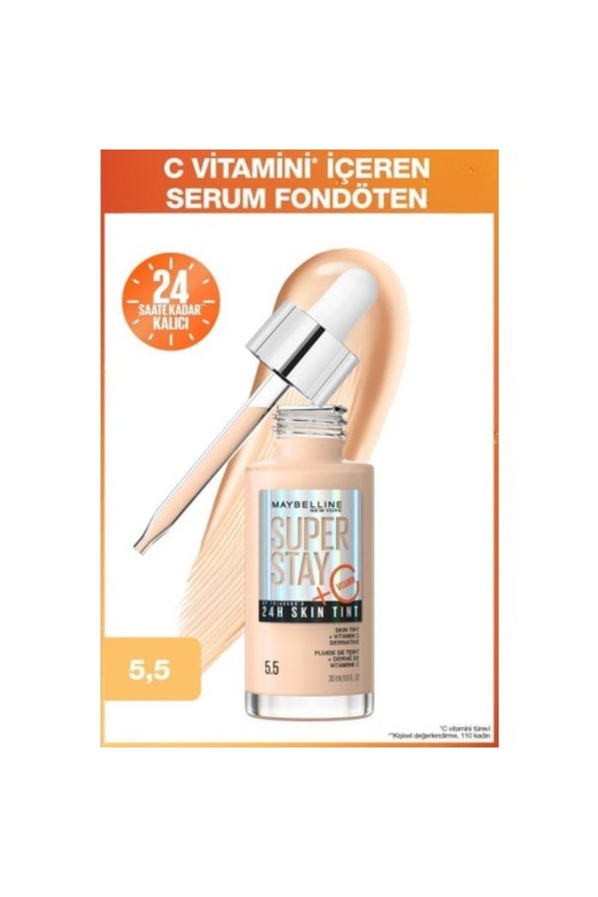 Maybelline New York Myb Fdt Superstay Glow Tınt 05,5