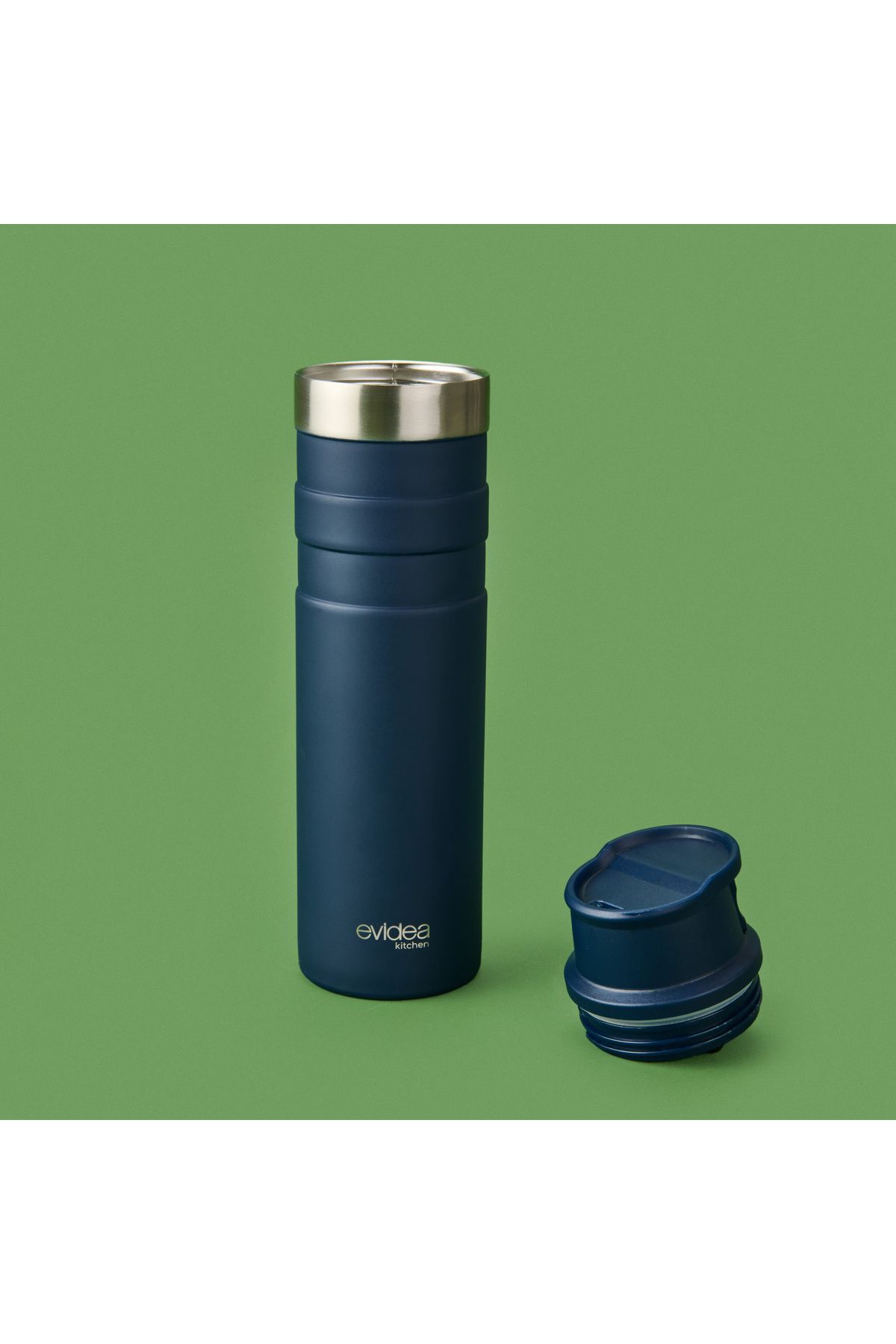 Evidea Kitchen Bireysel Termos - Lacivert - 600 ml