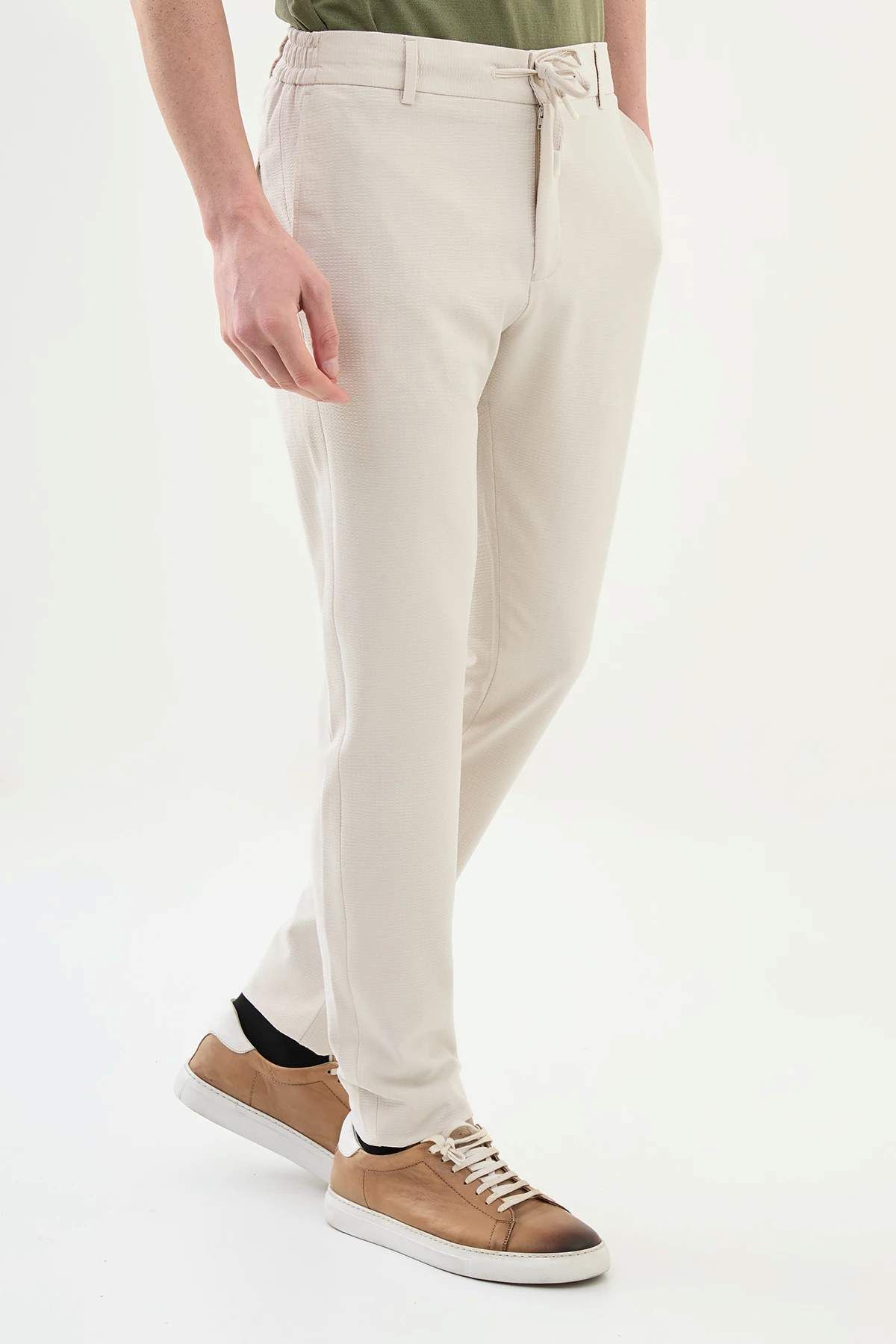 SERKAN SEVİNÇ GOFRE KUMAŞ SLİM FİT JOGGER PANTOLON