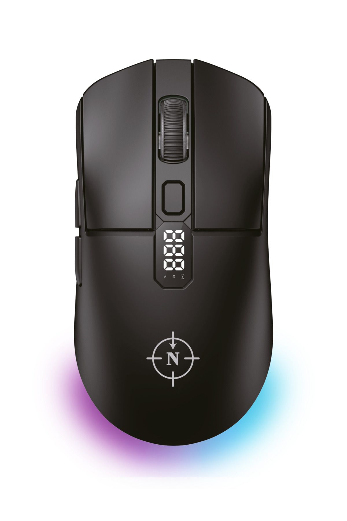 North Odin Pro Wl Siyah 26K Dpi 750 İps 70G Ultralight Rgb Kablosuz Gaming Mouse