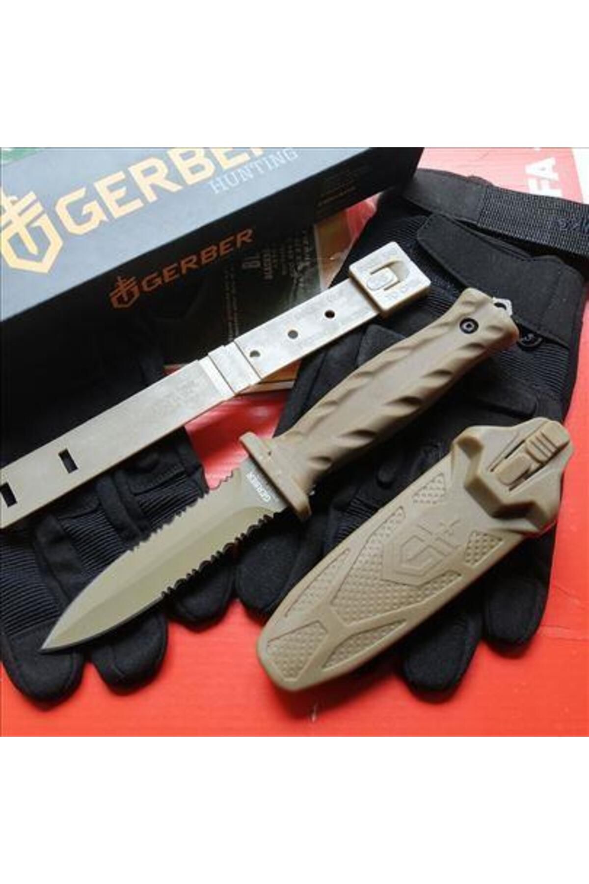 playzone Gerber Haki S30V Tactical Avcı Bıçağı