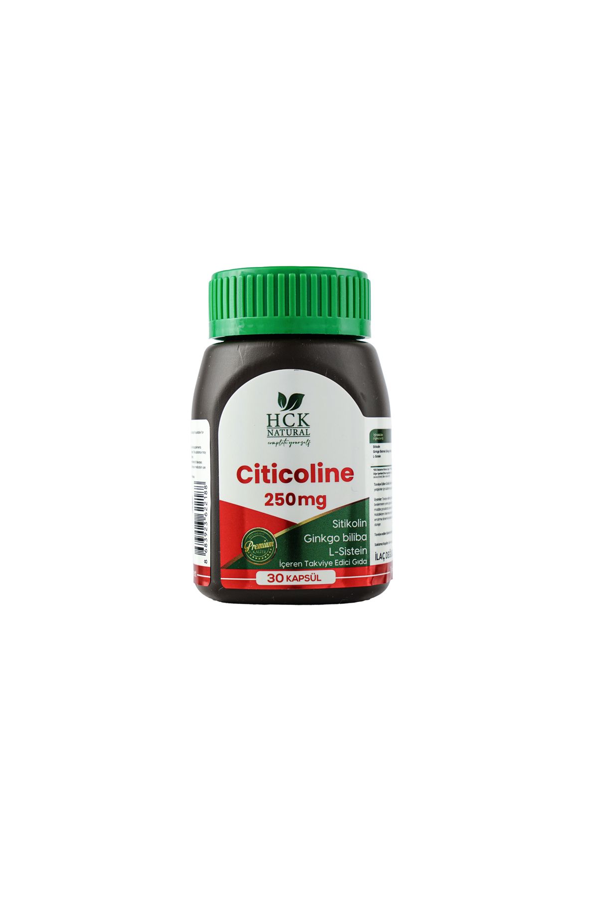 HCK NATURAL Sitikolin 250 Mg 30 Kapsül