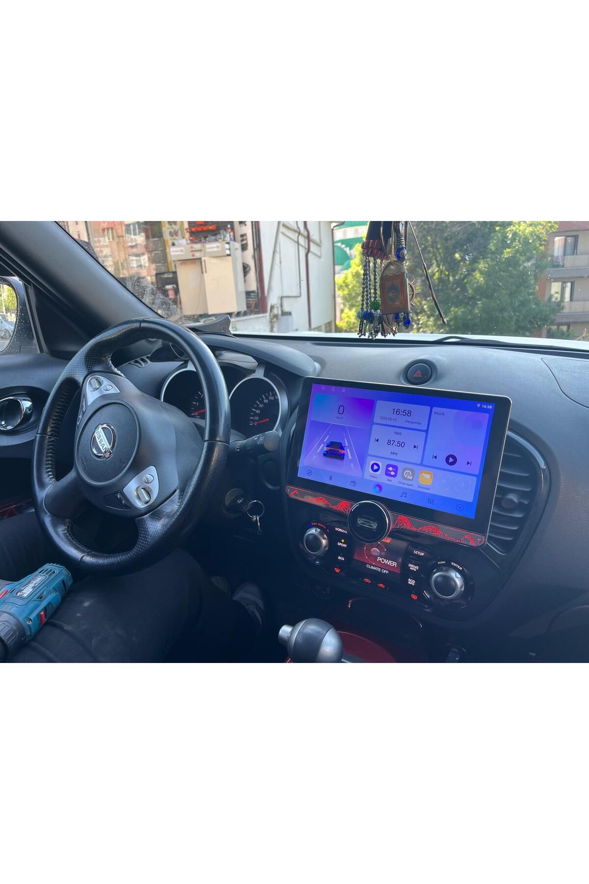 For-X NİSSAN JUKE ANDROİD AMBİYANSLI BÜYÜK EKRAN MULTİMEDYA CARPLAY