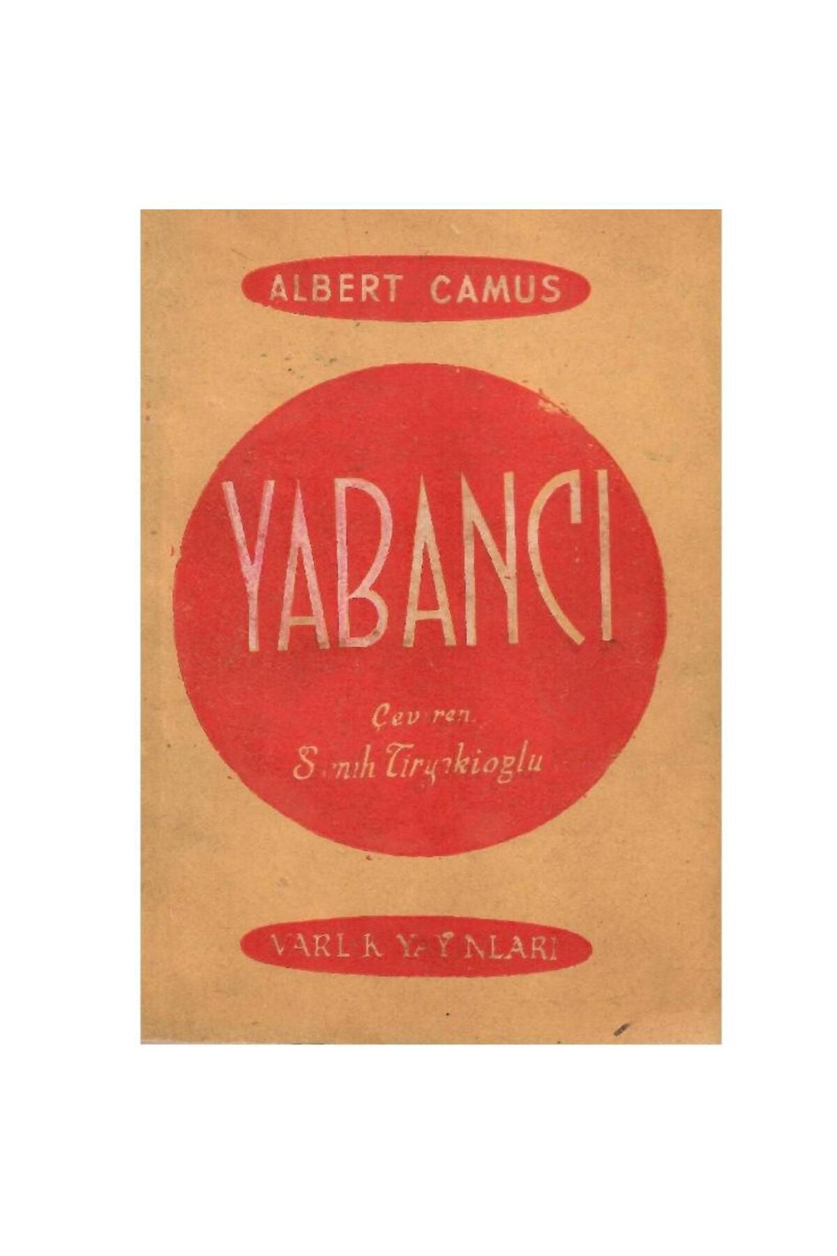 Türk Dil Kurumu Yayınları Yabancı - Albert Camus