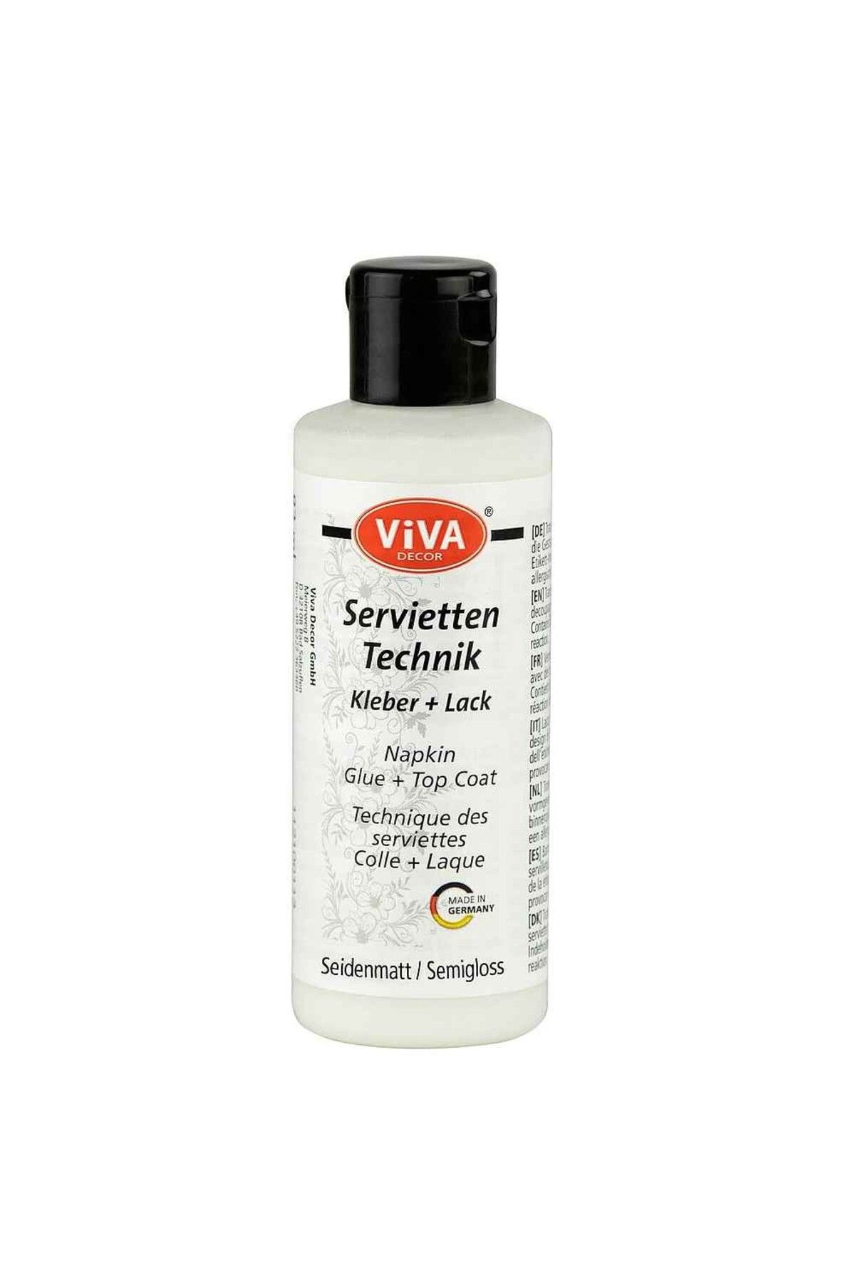 Viva Decor-Napkin Technique Semi-gloss Glue And Varnish, 82ml 1