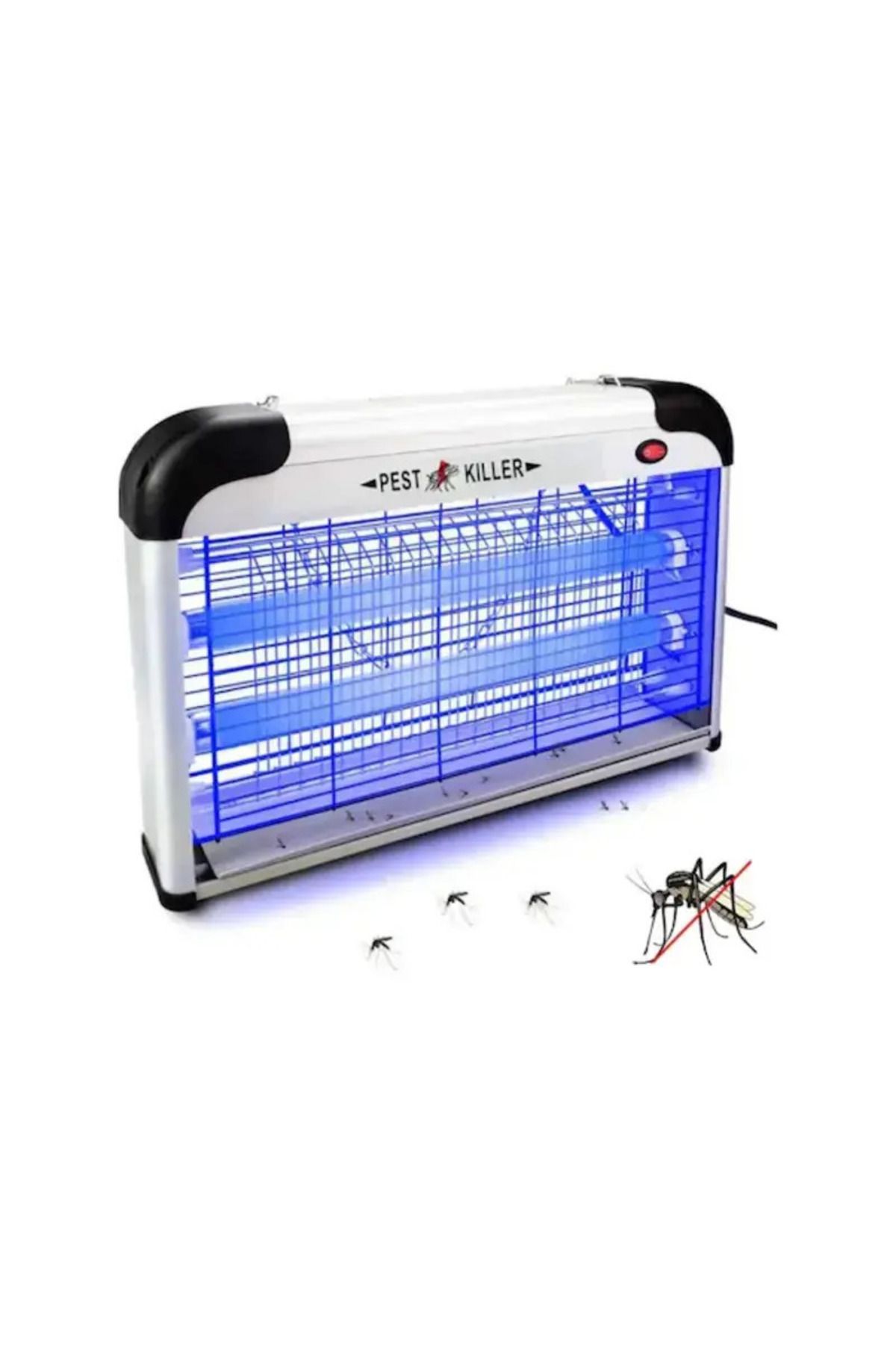 NEVARSA UV Işık Teknolojili Elektrikli Sivrisinek Öldürücü - Sessiz Çalışma ve Gece Lambası Fonksiyonu MT20