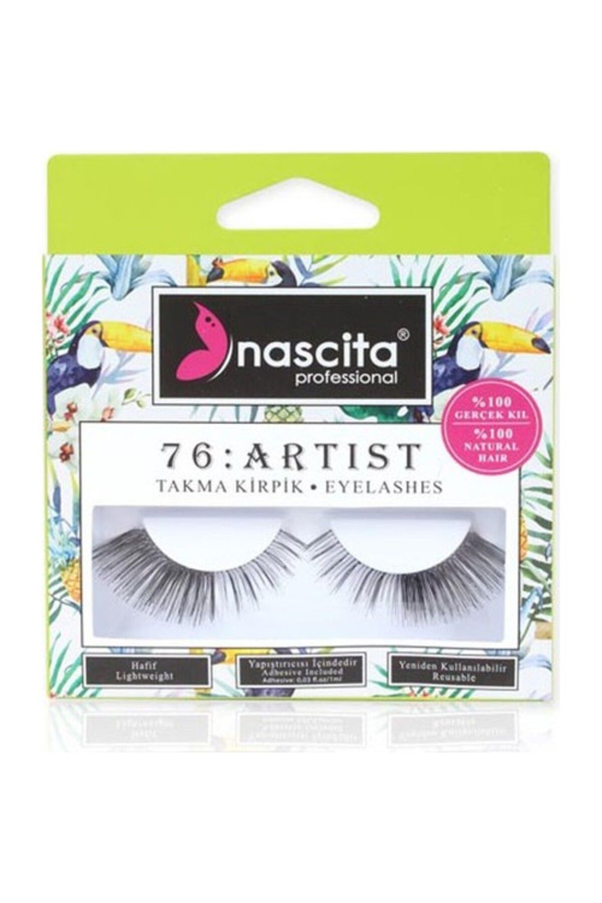 nascita Artist Takma Kirpik (%100 Gerçek Kıl) No: 76