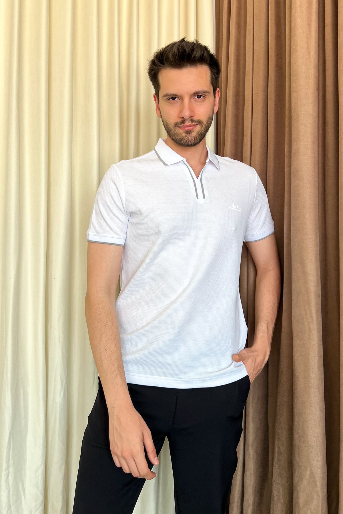 ModaPlaza Erkek Polo Yaka Tşhırt 4570