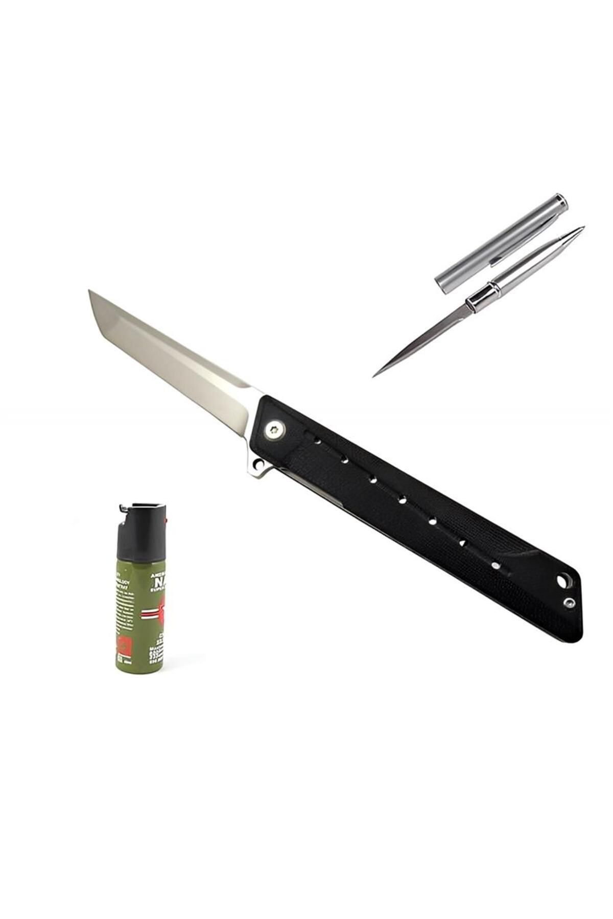 playzone Kişiye Özel Japon D2 Tanto Çakı D2 TANTO 22CM