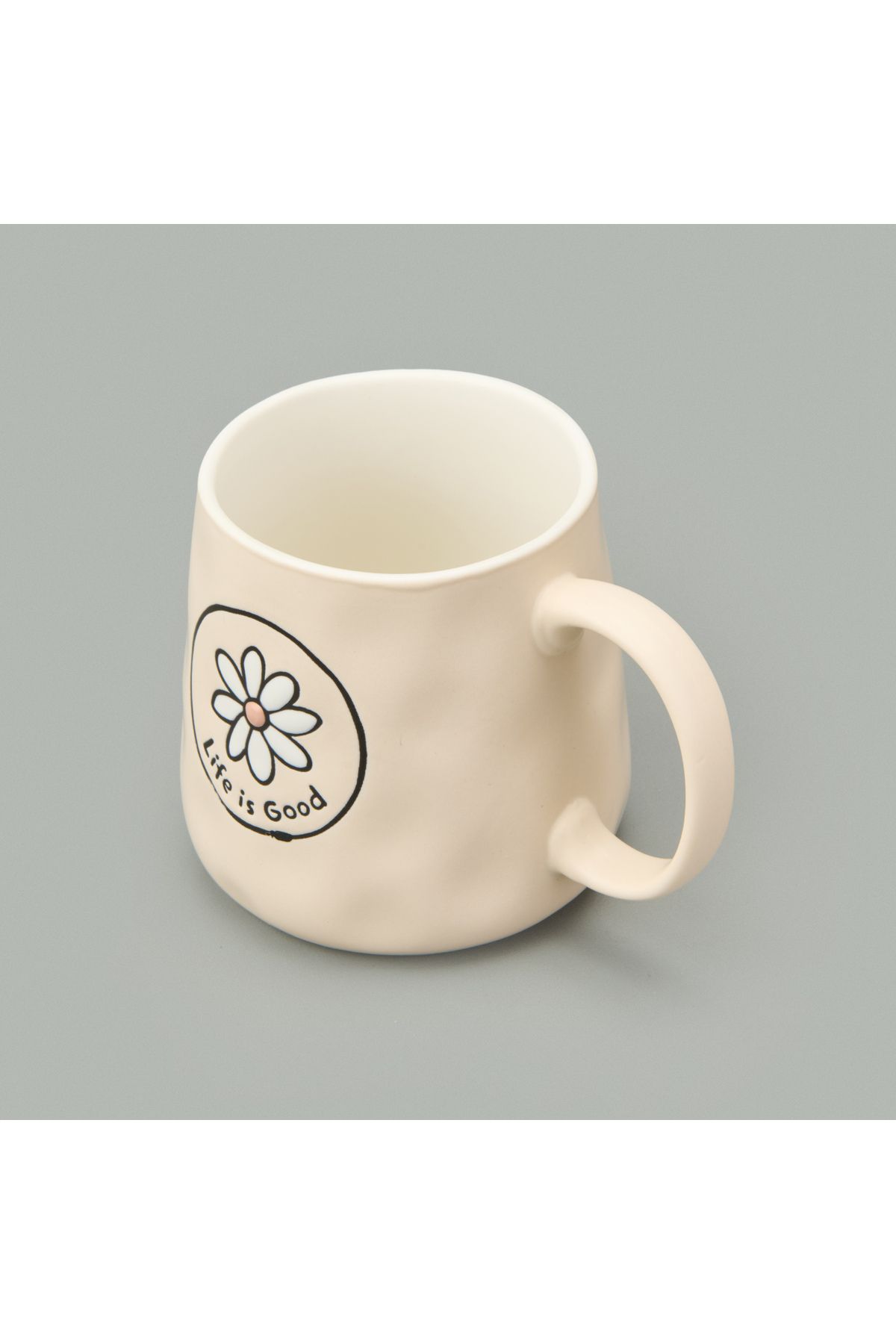 Evidea Kitchen Life is Good Kupa - Krem - 450 ml