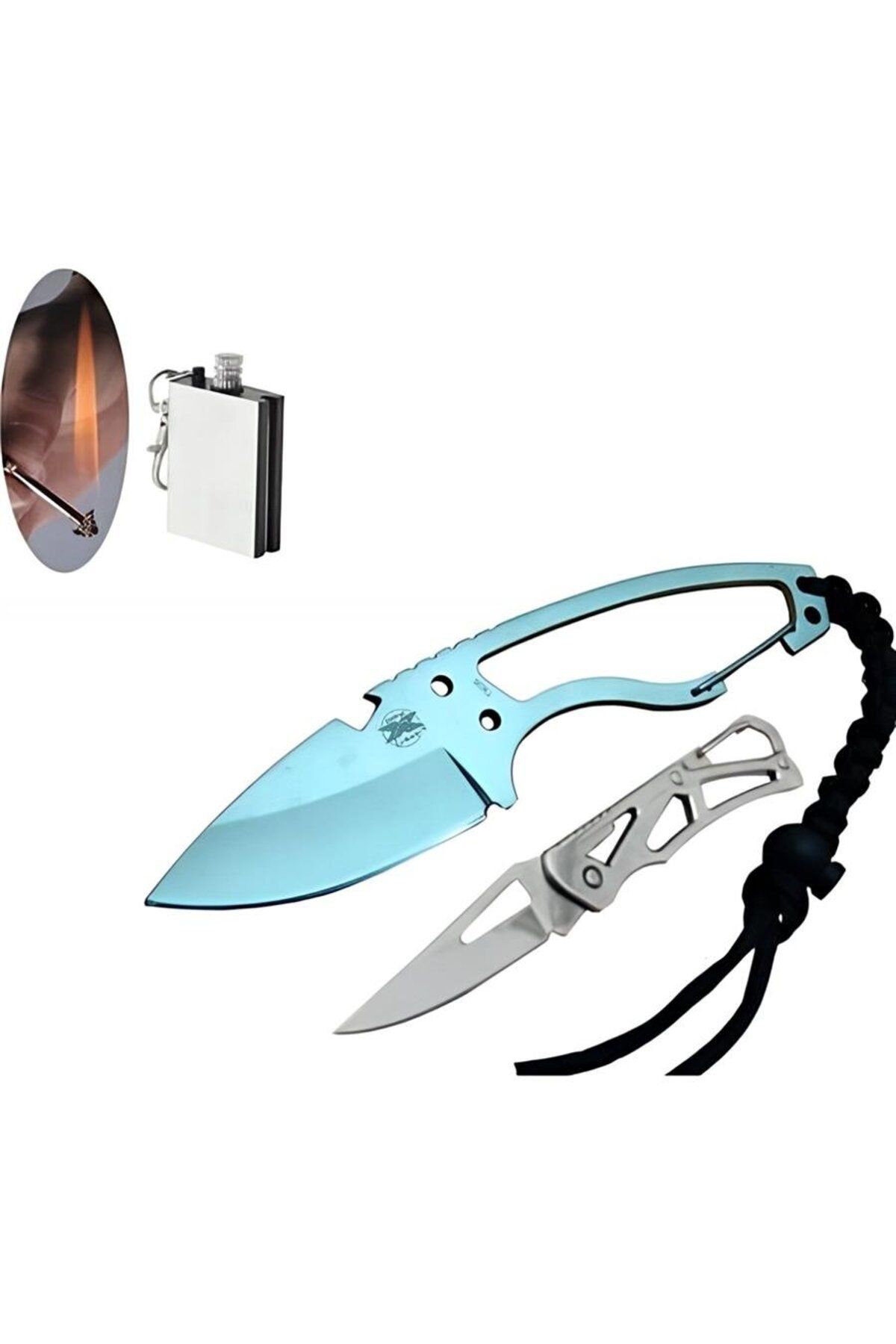 alsepeteavm Dpx Gear Serisi TX06WY-20 cm Heat Hiker Metal Çakı Seti SLN605