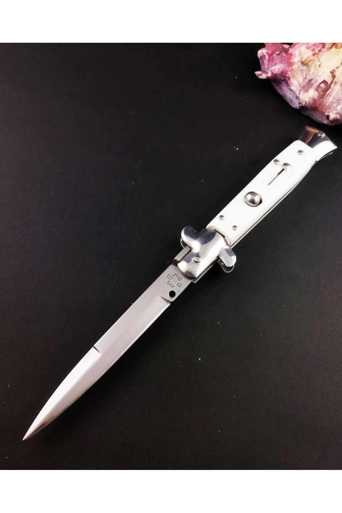 alsepeteavm Beyaz 23 CM İtalyan Stiletto