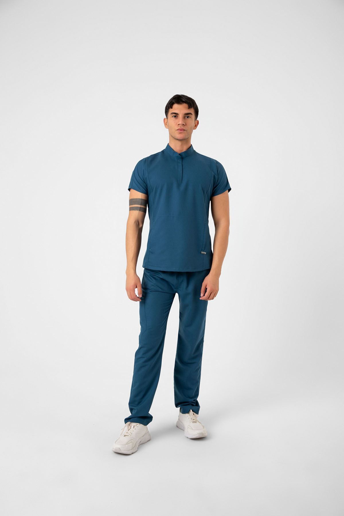 Onur Forma Scrubs New Line Erkek Takım - Petrol Yeşili