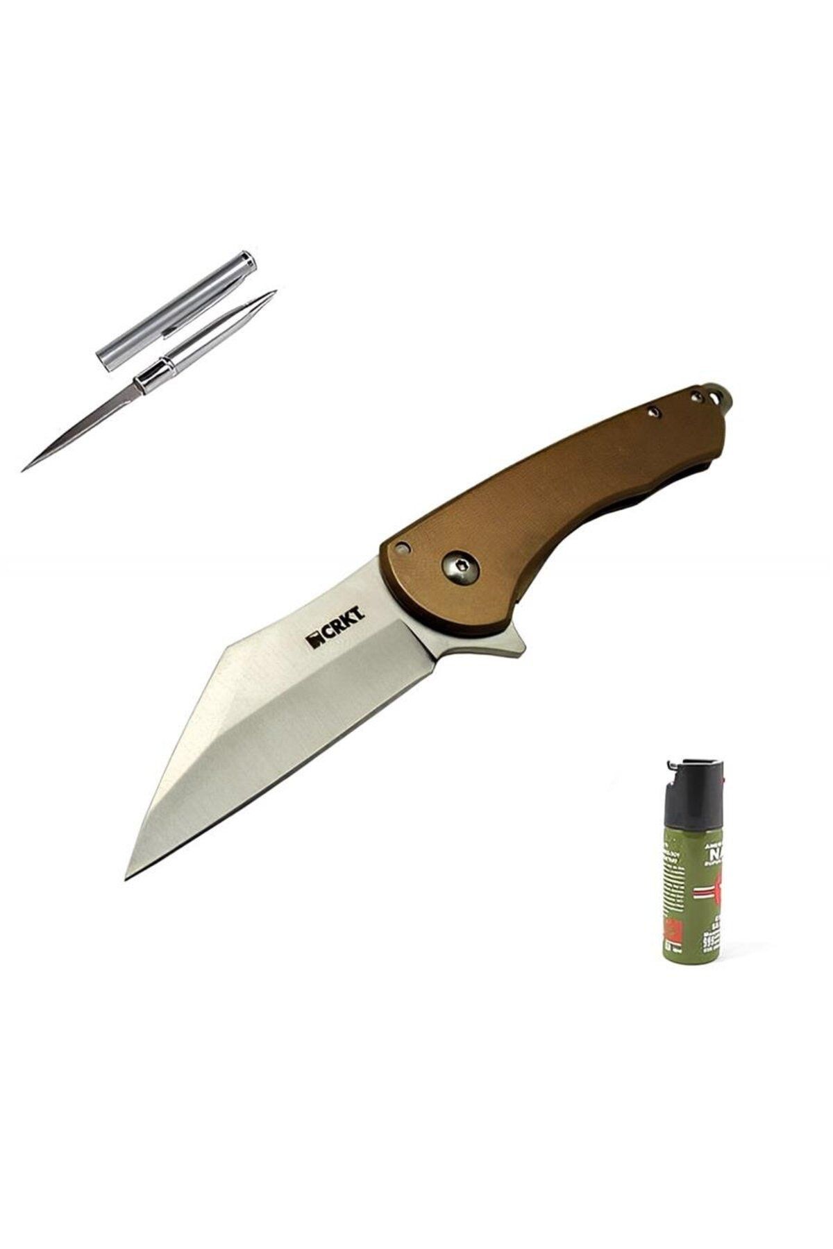 supertrend Süpertrend Kişiye Özel Crkt Jettison Çakı 6820 BRW 18.5 CM