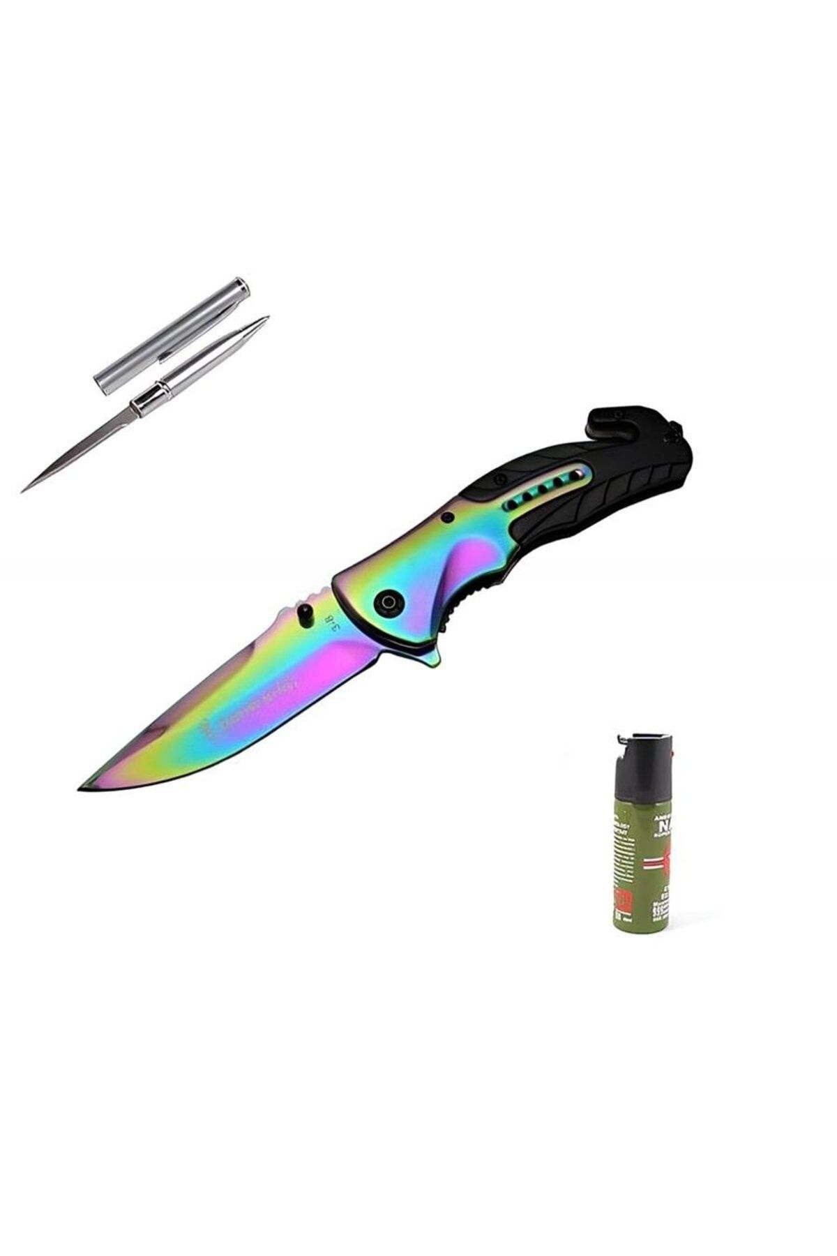 alsepeteavm Kişiye Özel Browning Çakı Gökkuşağı 3-8 22 CM