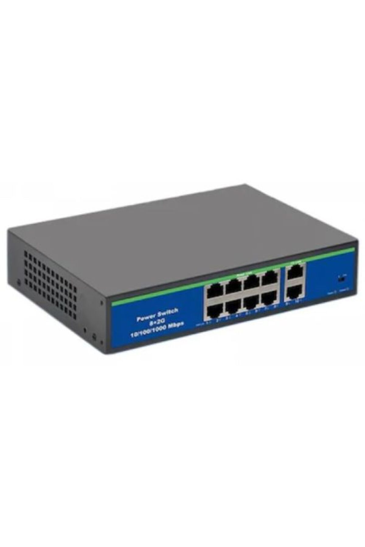 ISEE İss-4010P 8 Port Poe+ 10-100 Mbps 2 Port 10-100 Uplink Switch