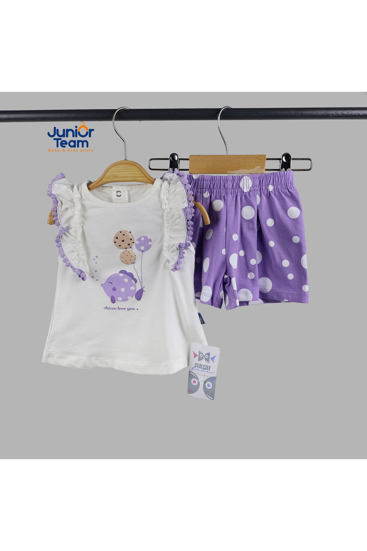 Nazar Bebe Balon Baskılı Süprem
