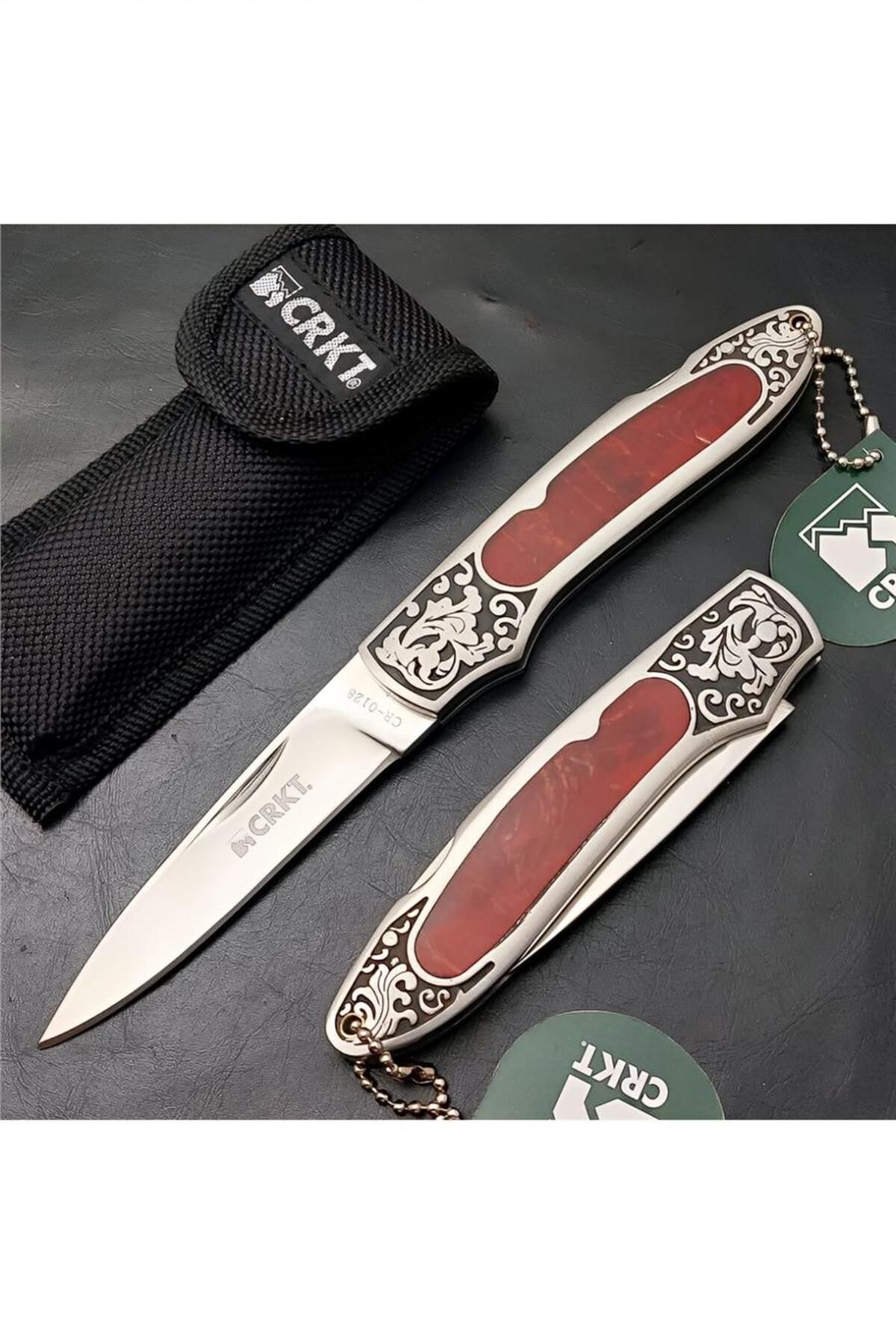 alsepeteavm CRKT PERÇINLI NAKIŞLI ÇAKI 20 CM SPBCKYN999175