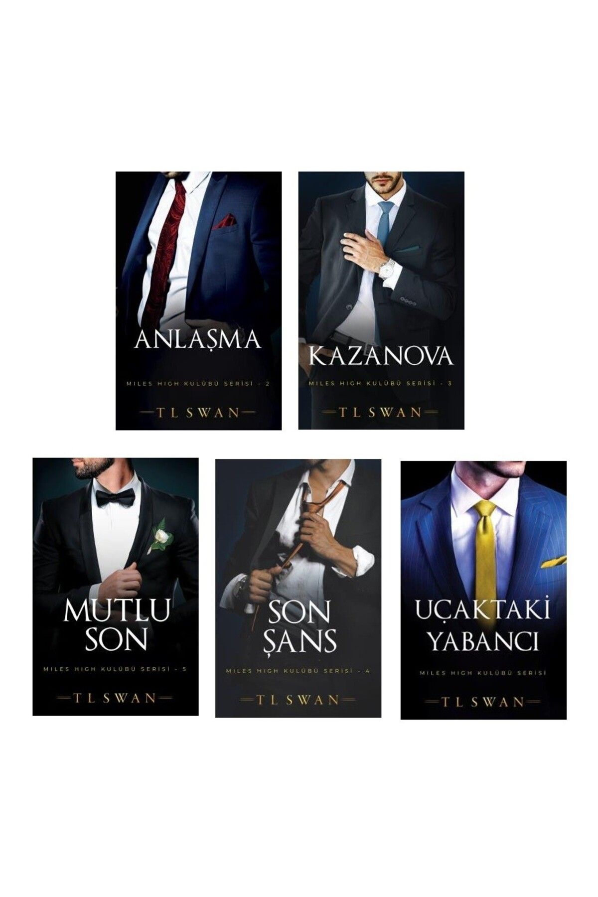 Martı Yayınları Miles High Kulübü Serisi 5 Kitap
