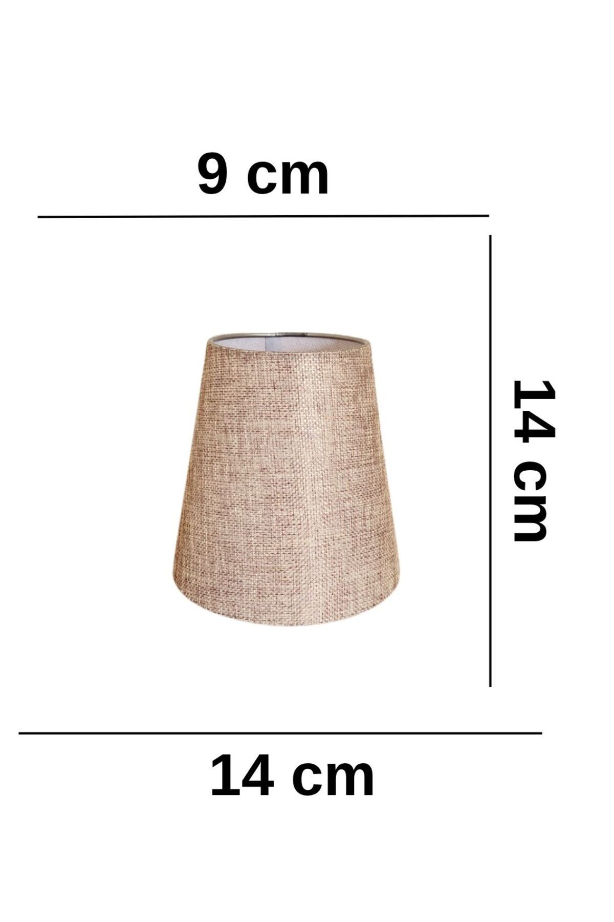 Ömür Avize abajur konik şapkası