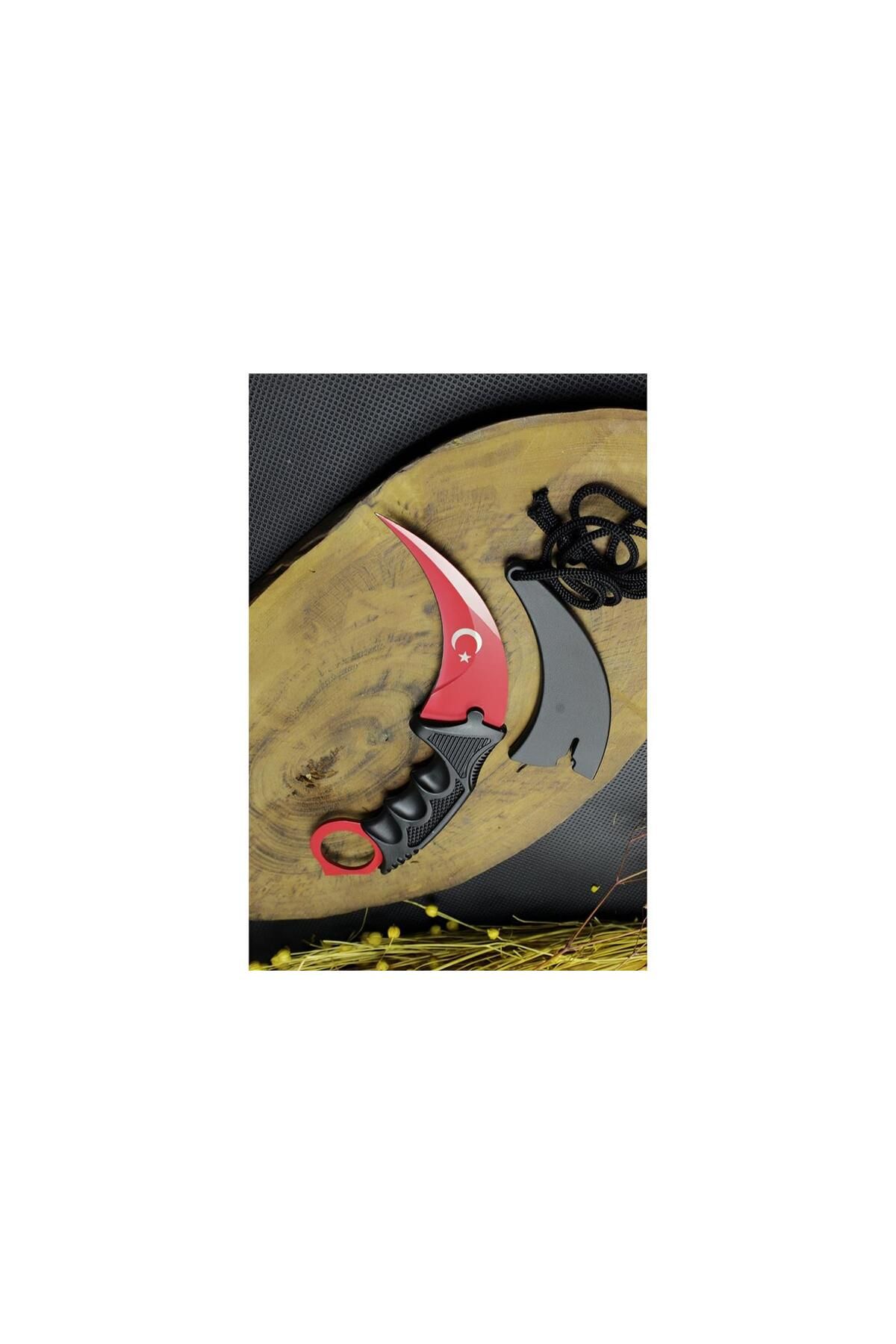 supertrend Süpertrend 22 cm Türk Bayraklı CS GO Bıçak Kılıflı