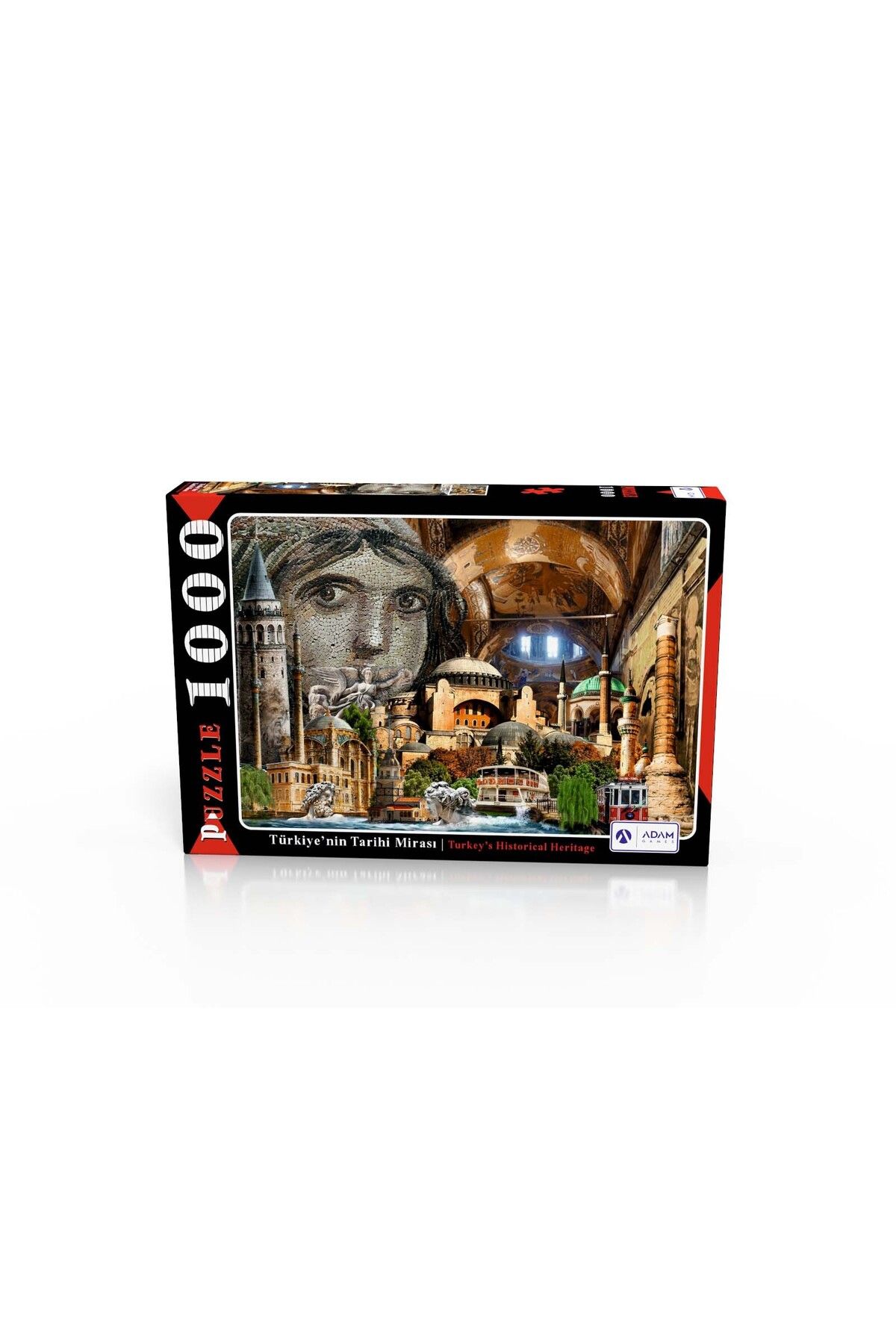 EDKZEKA Türkiye’nin Tarihi Mirası 1000 Parça Puzzle