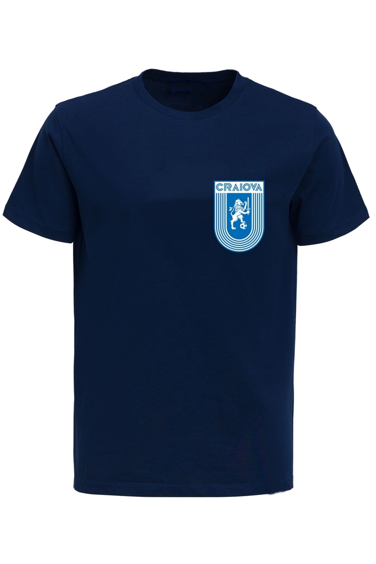 Efendioğlu Design Universitatea Craiova 1948 kulüp logo baskılı pamuklu tshirt