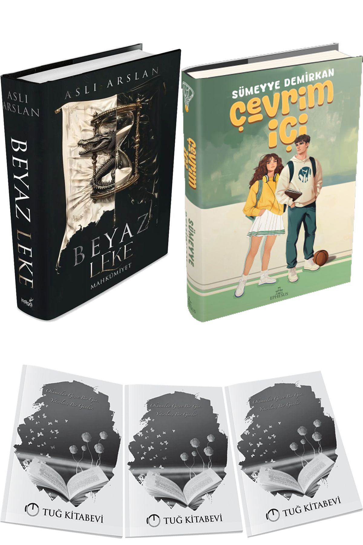 İndigo Kitap Beyaz Leke Mahkumiyet Ciltli ve Çevrim İçi Ciltli + Hediyeli