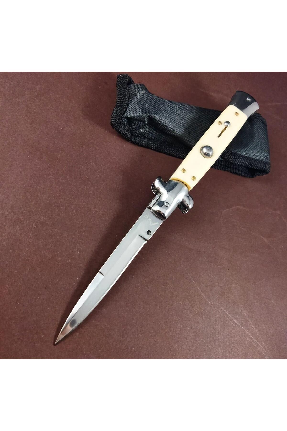 alsepeteavm Akc Kemik Kabze 21 Cm İtalyan Stiletto
