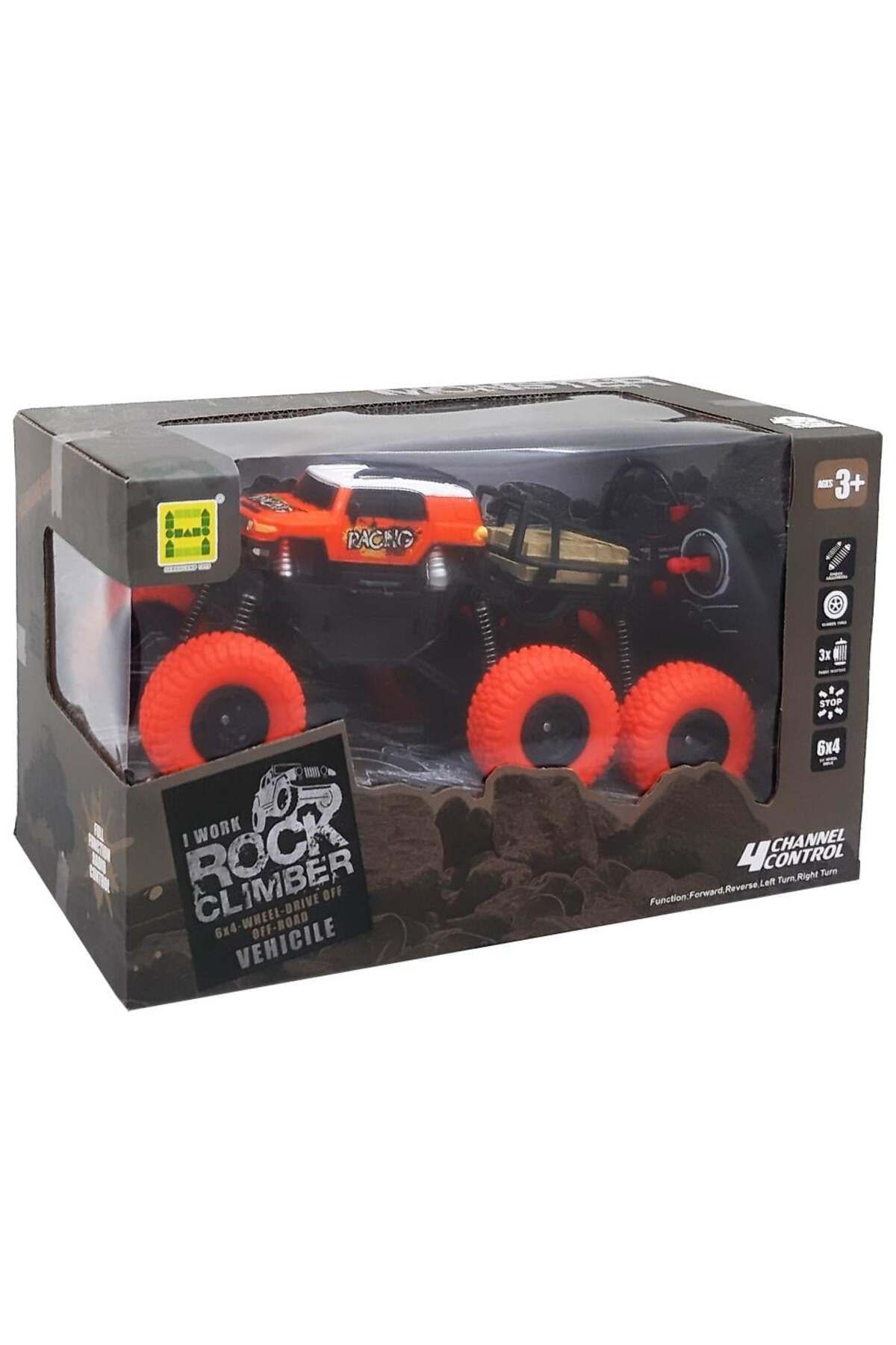 Samatlı Oyuncak Full Fonksiyonlu 6 Tekerli Off Road Uzaktan Kumandalı Jeep SH091-157B