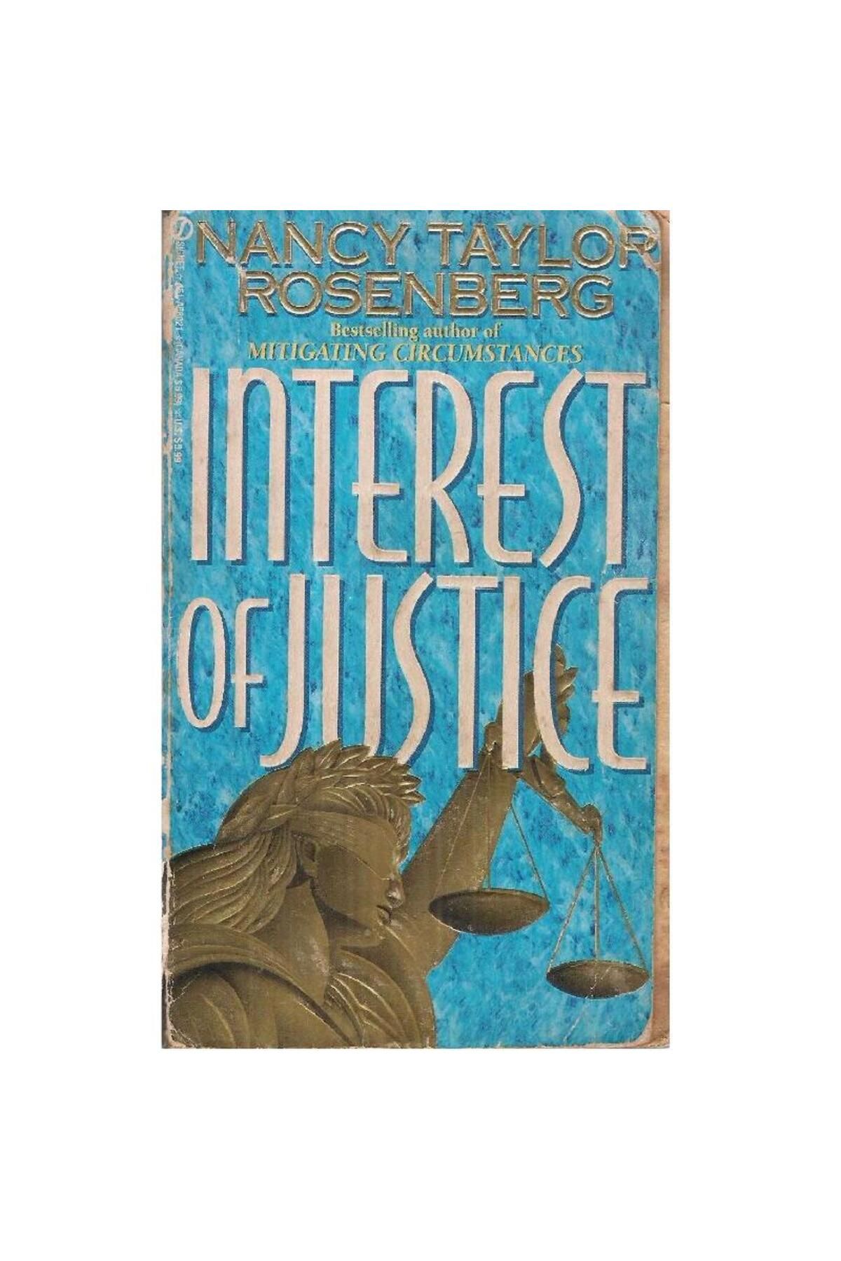 Türk Dil Kurumu Yayınları Interest of Justice - Cep Kitabı - Nancy Taylor Rosenberg (2.El)
