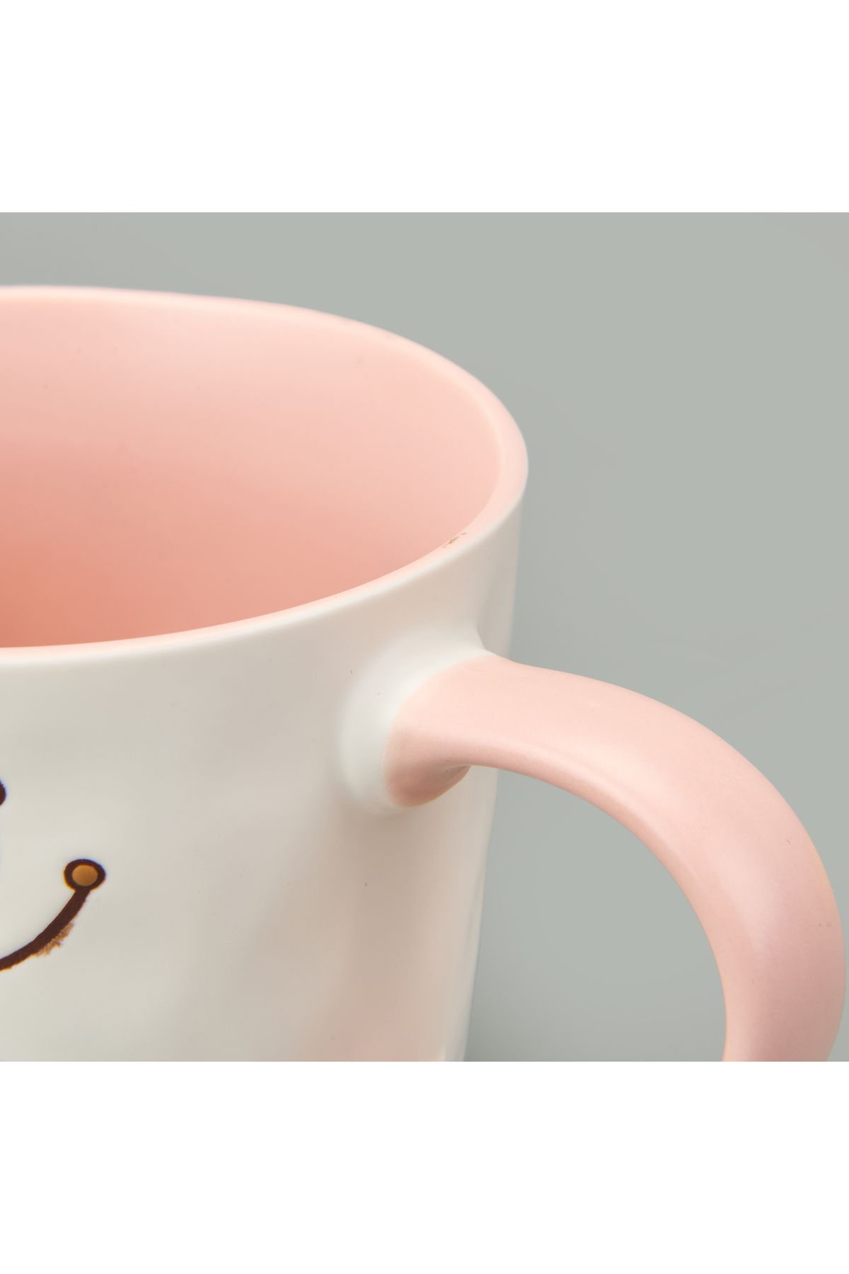 Evidea Kitchen It's Coffee Time Kupa - Krem - 415 ml