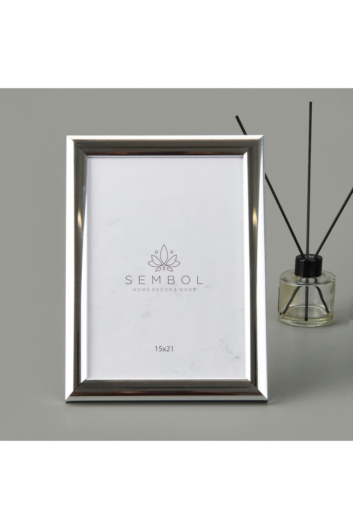 Sembol Elite Fotoğraf Çerçevesi - Silver - 15x21 cm