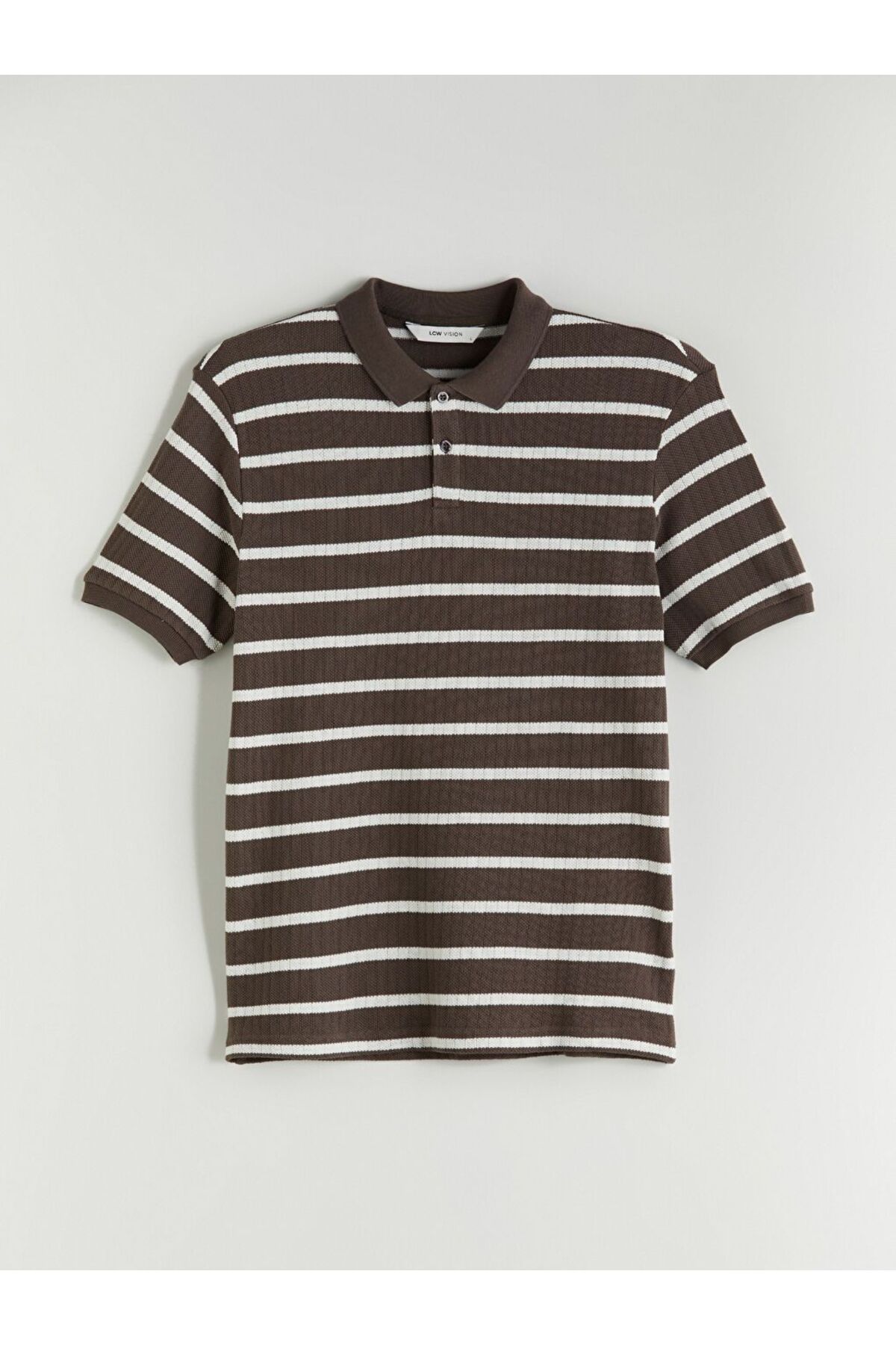 LC Waikiki LCW Vision Polo Yaka Çizgili Erkek Tişört