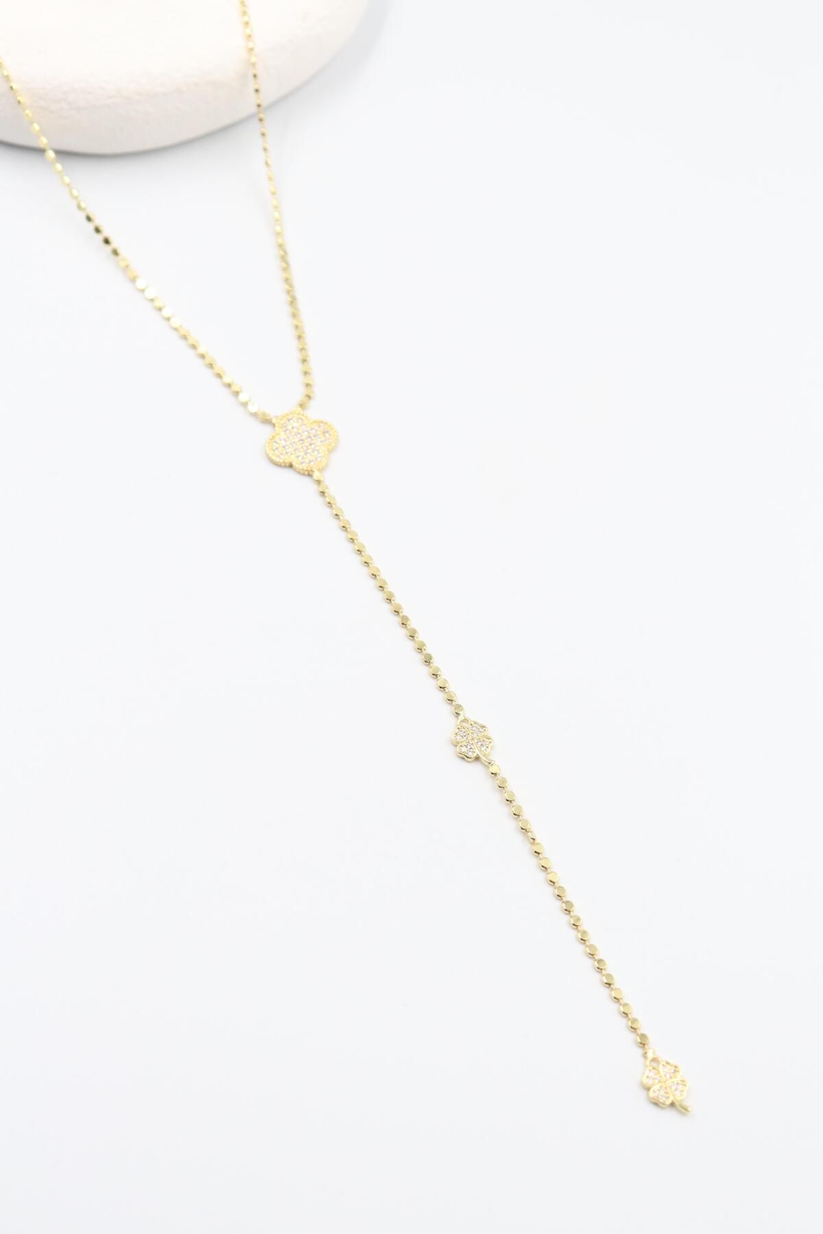 BY CANSU ACCESSORİES Saana VIP Gold Kolye (14k)