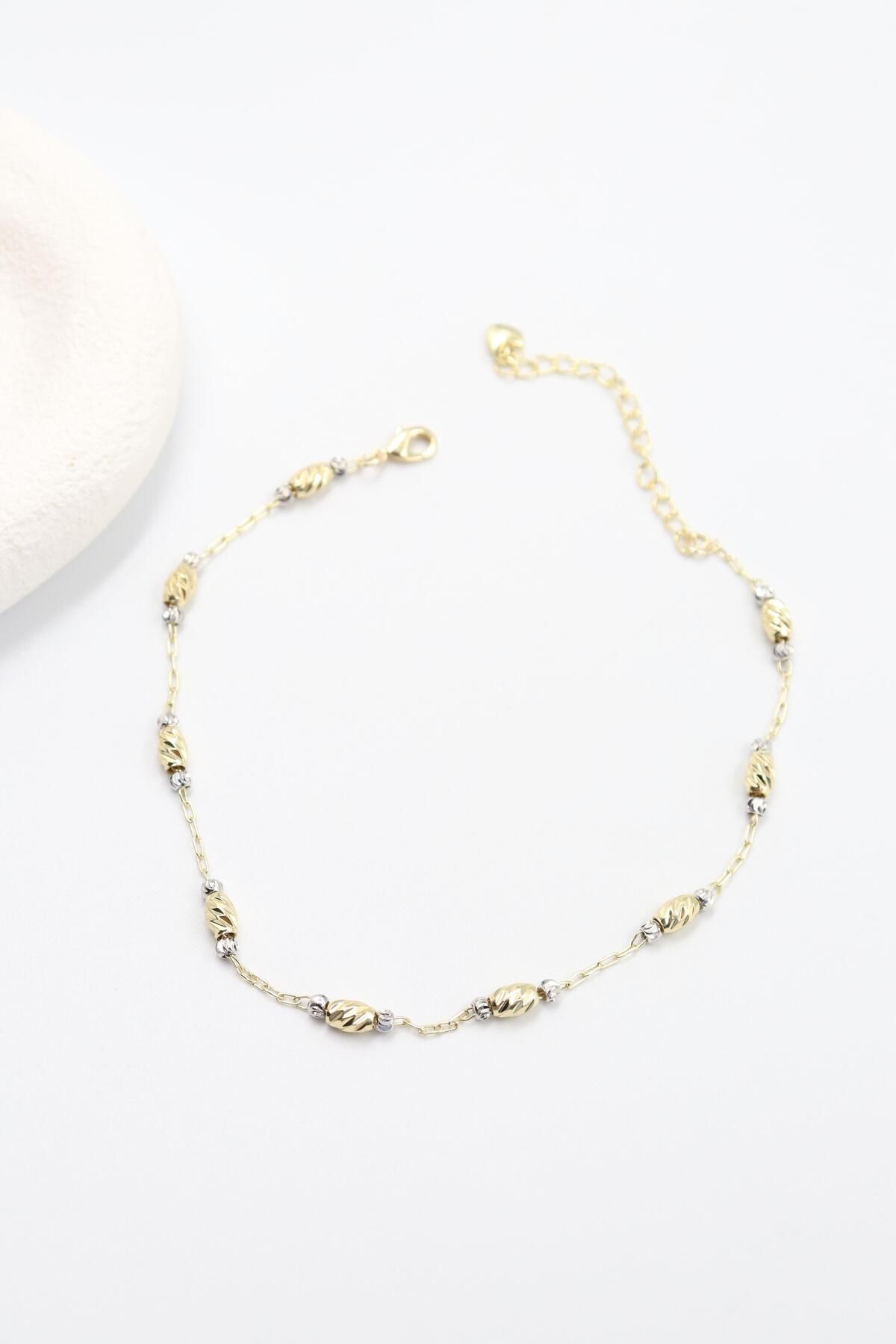 BY CANSU ACCESSORİES Kerttu Gold Halhal (14k)