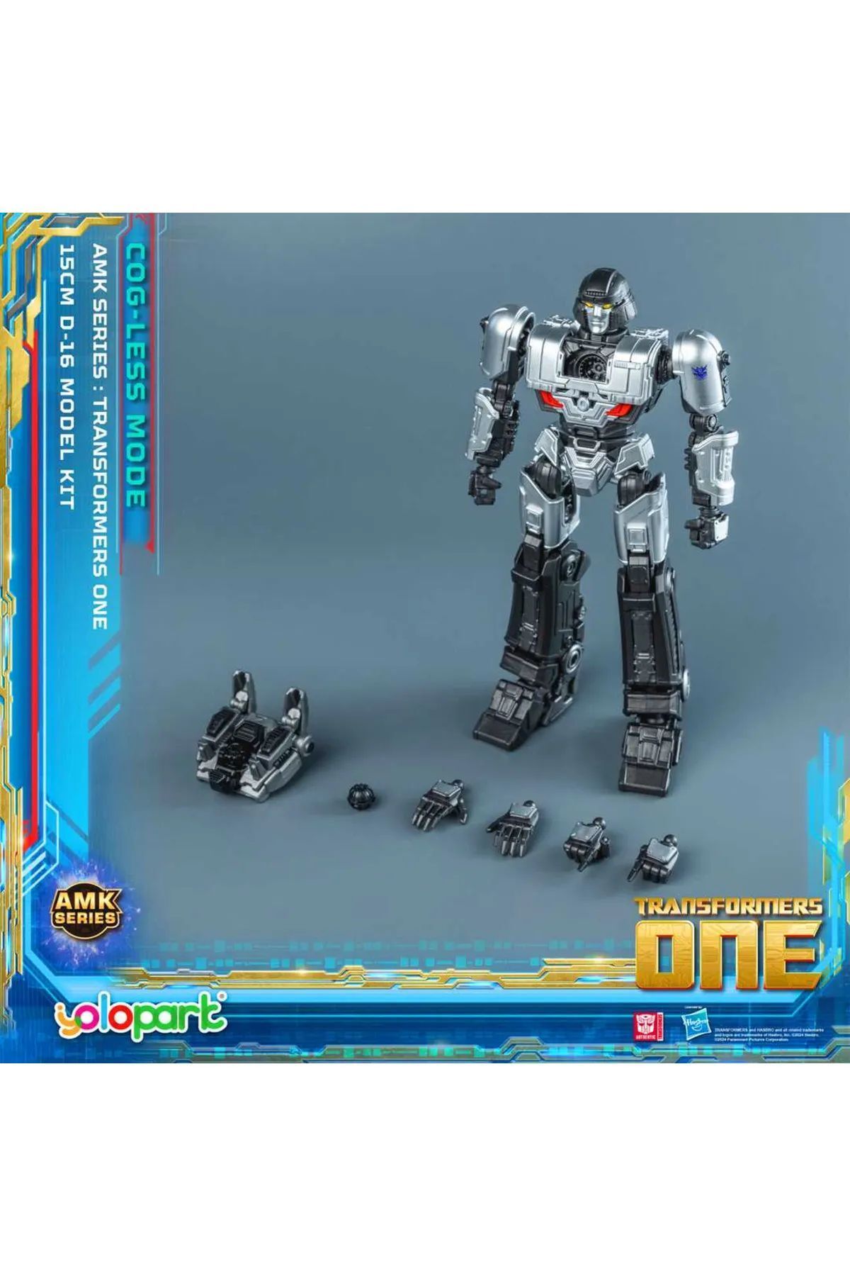 BAŞEL OYUNCAK-I Chose I Got Transformers Tf One Amk Mini Series D-16 Cog Less Bot Mode Model Kit 15 cm 8+ 3