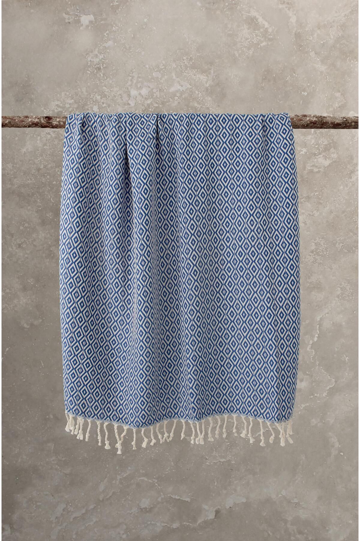 Ellia Soft NatureLoom Lüks Peştamal %100 Pamuk– Plaj ve Banyo Havlusu